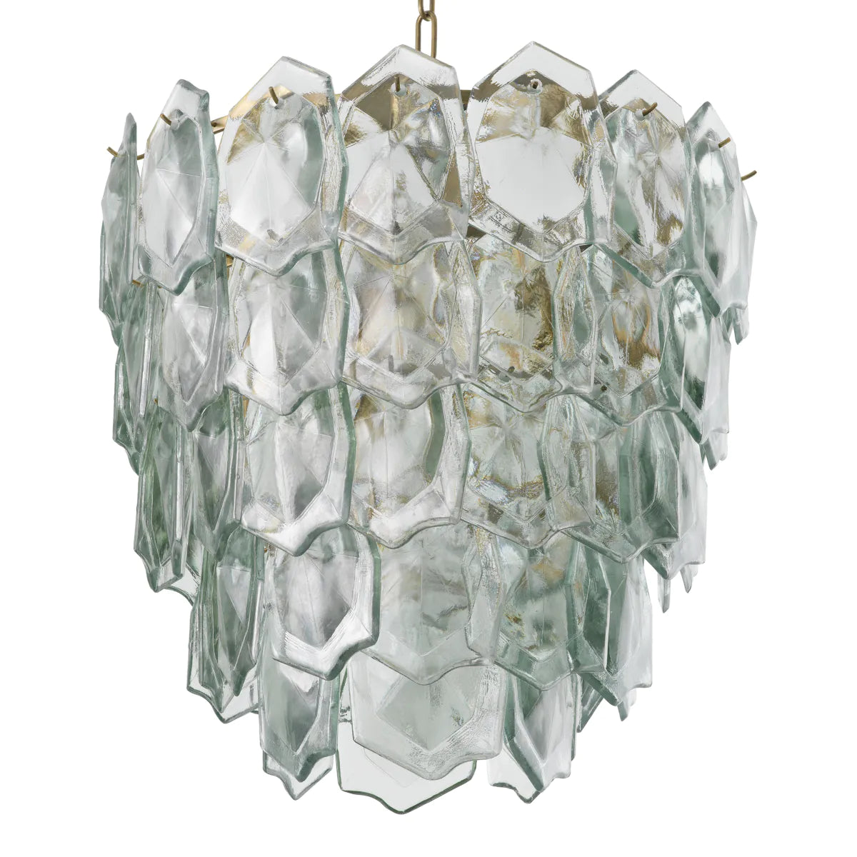 ELIAS chandelier transparent glass
