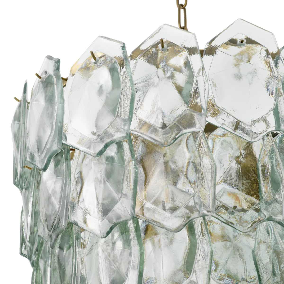 ELIAS chandelier transparent glass