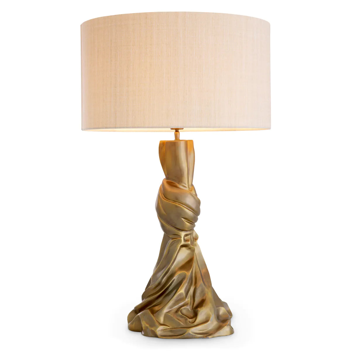 Banyan Tischlampe Altes Golden