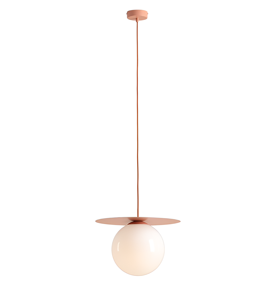 Hanging lamp coral loop