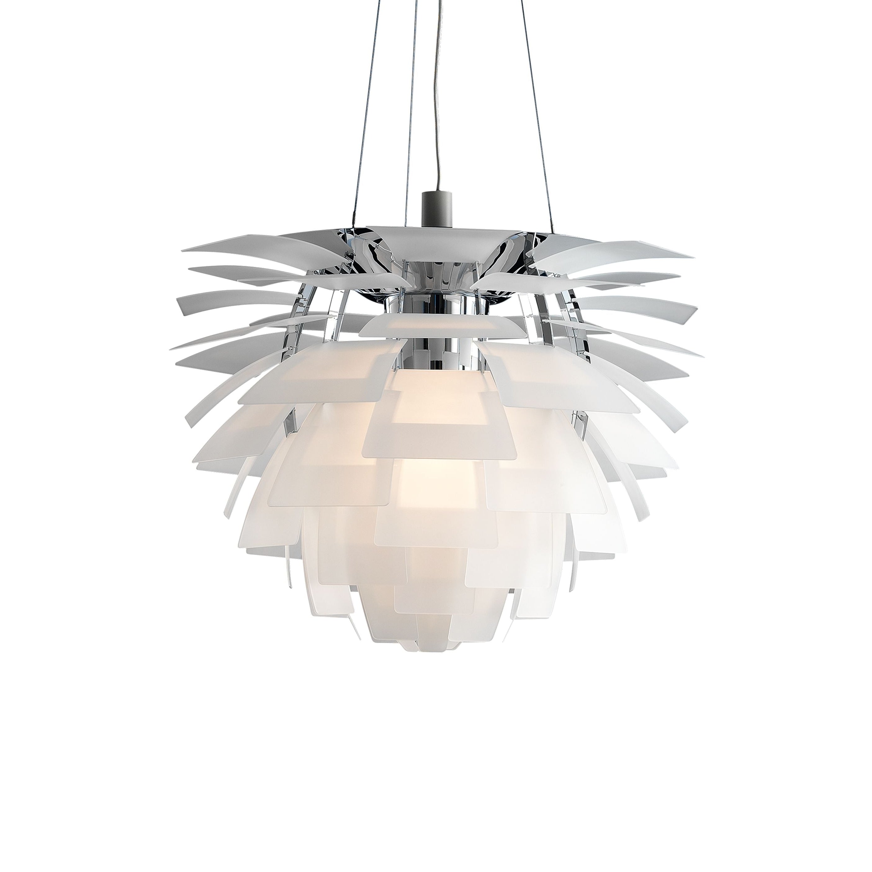 PH ARTICHOKE GLASS pendant lamp white