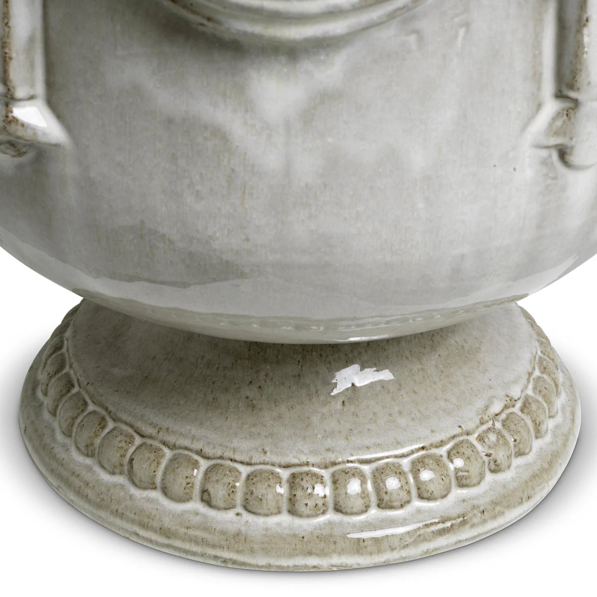 CHANDLER Gray Ceramic Outdoor Planter