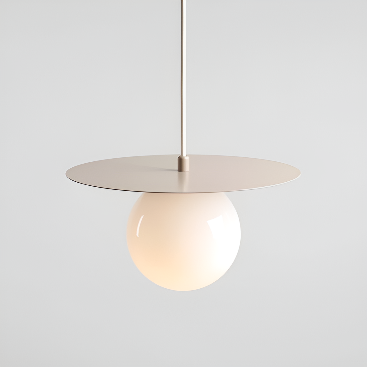 LOOP Pendelleuchte beige