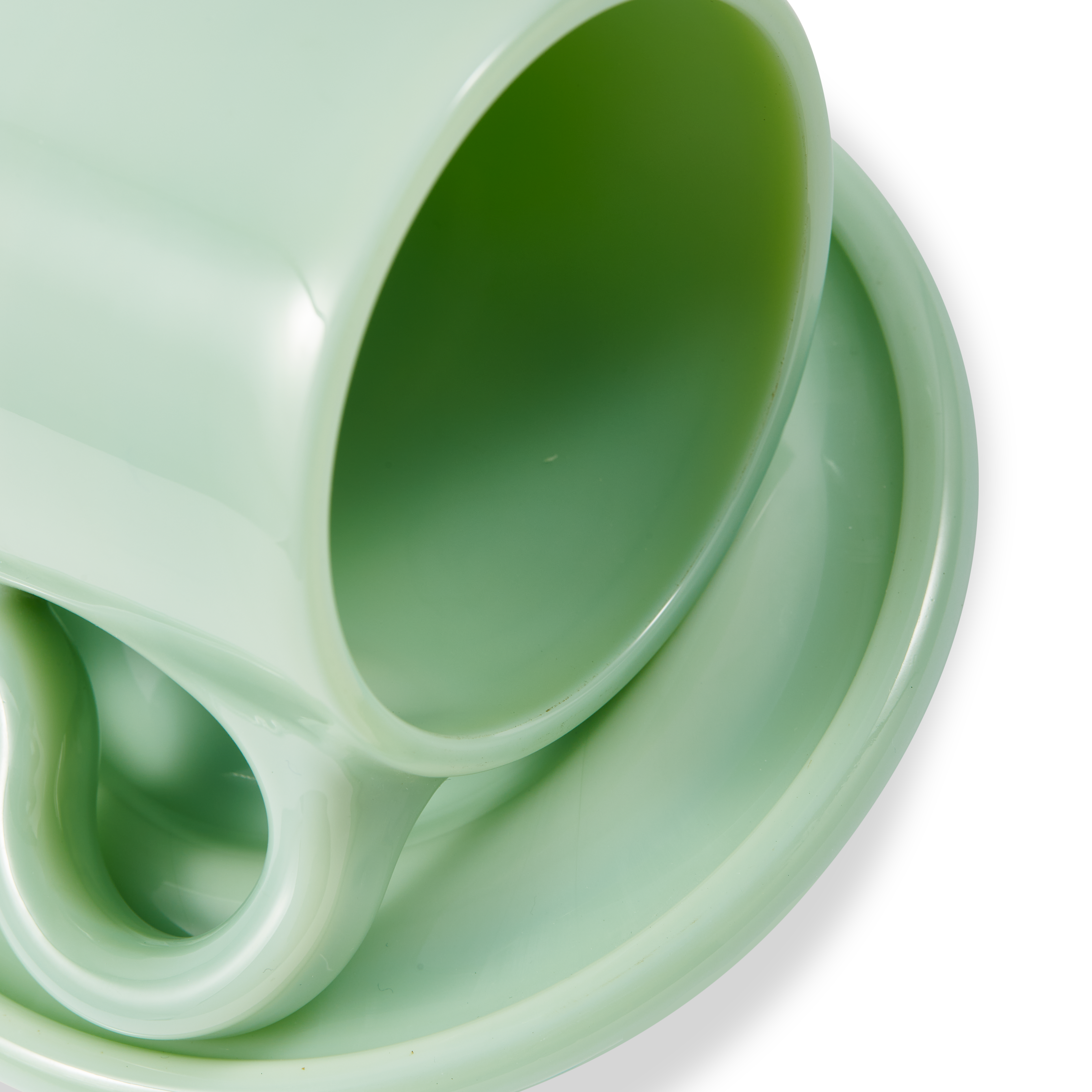 GOBI Light Green Cappuccino Mug Set