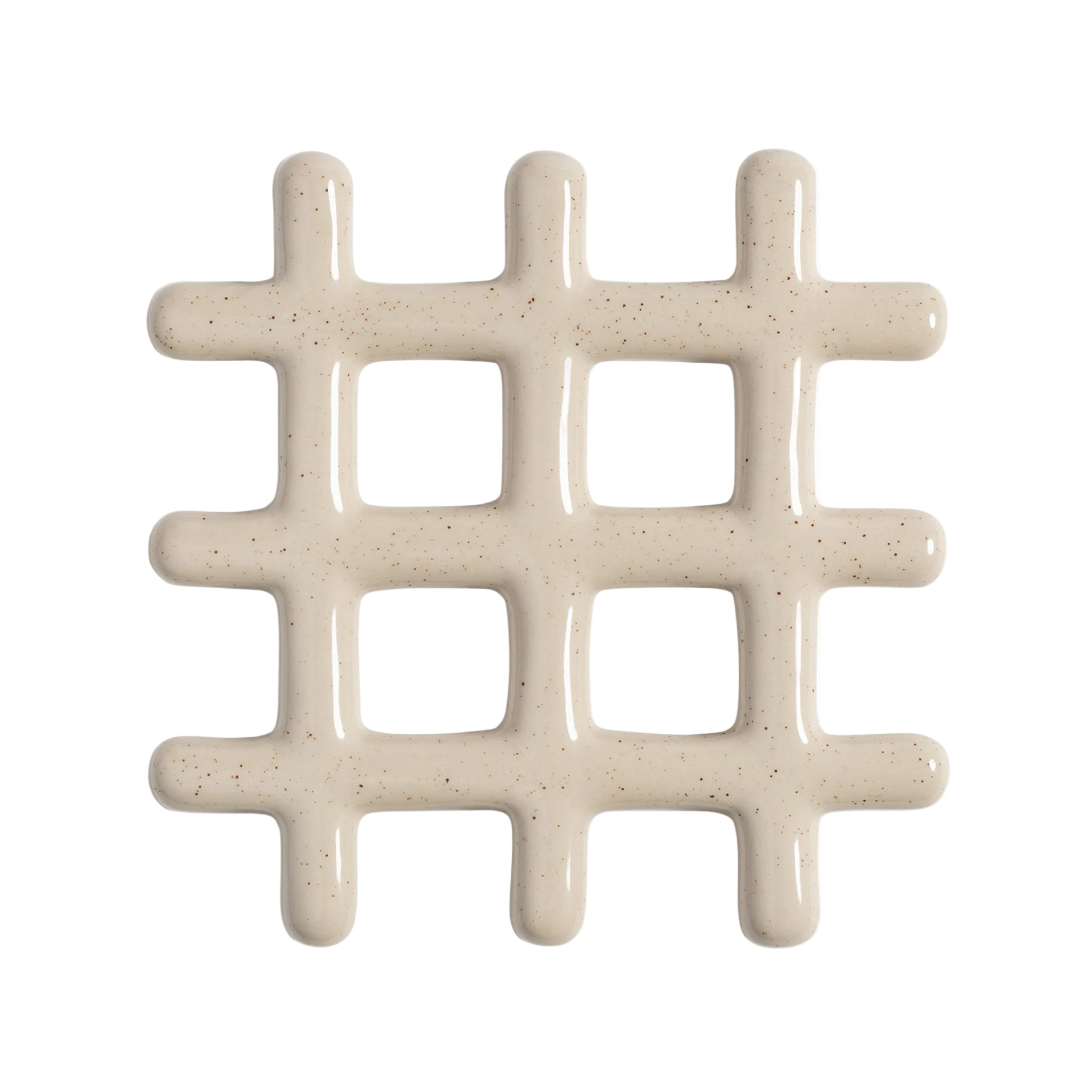 GRID coaster beige