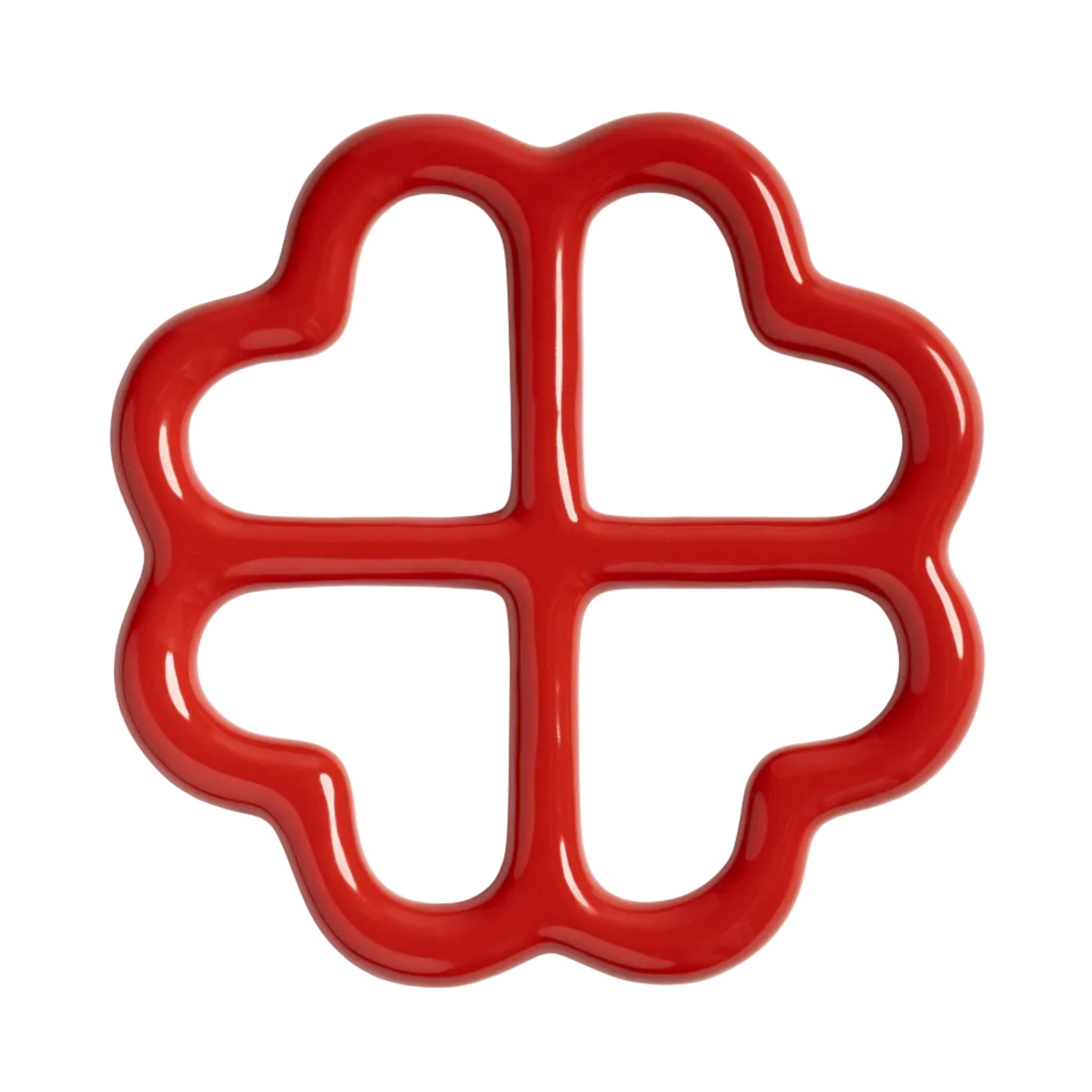 CLOVER coaster red