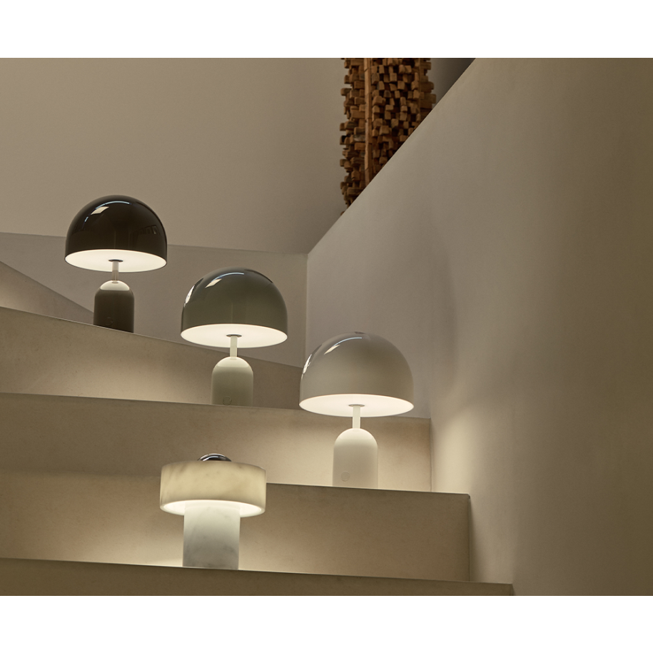 Bell brown portable lamp