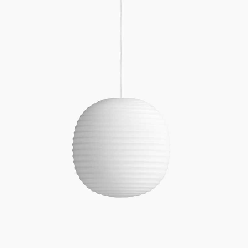 Lanter weiße Hanglampe