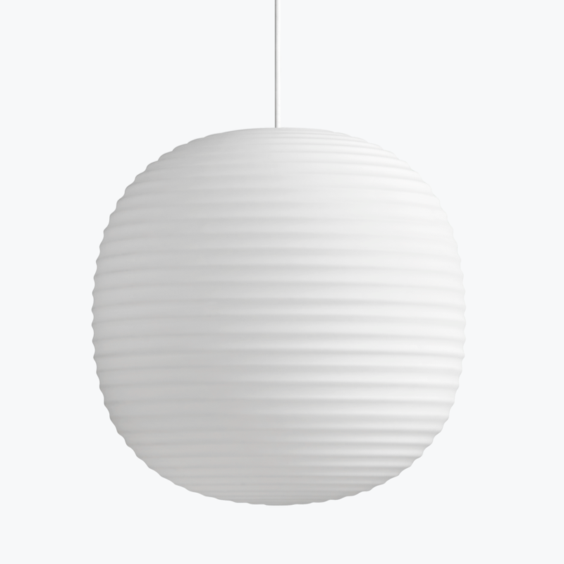 Lanter weiße Hanglampe
