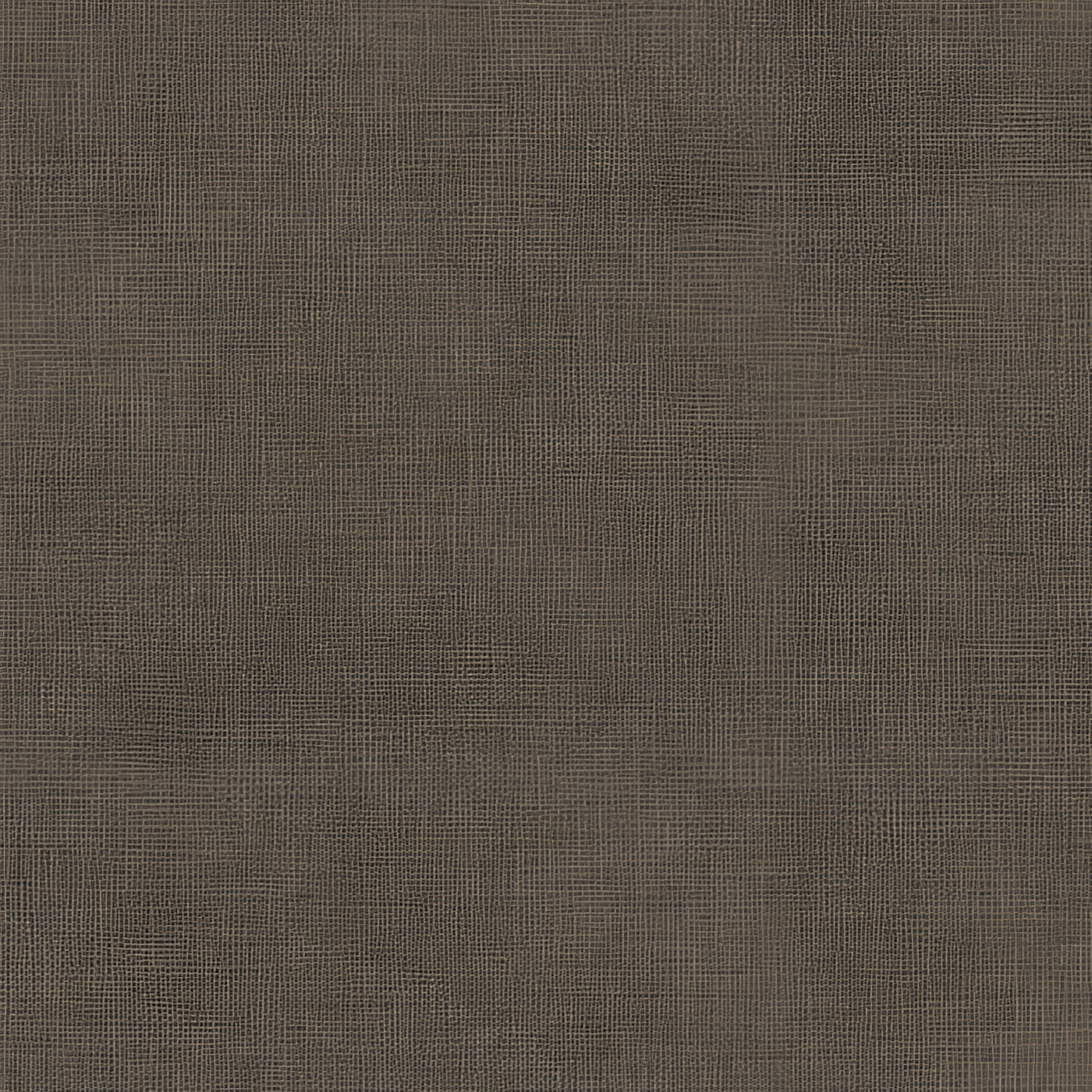 Structural vinyl wallpaper imitating linen canvas LINA - EBÈNE dark brown