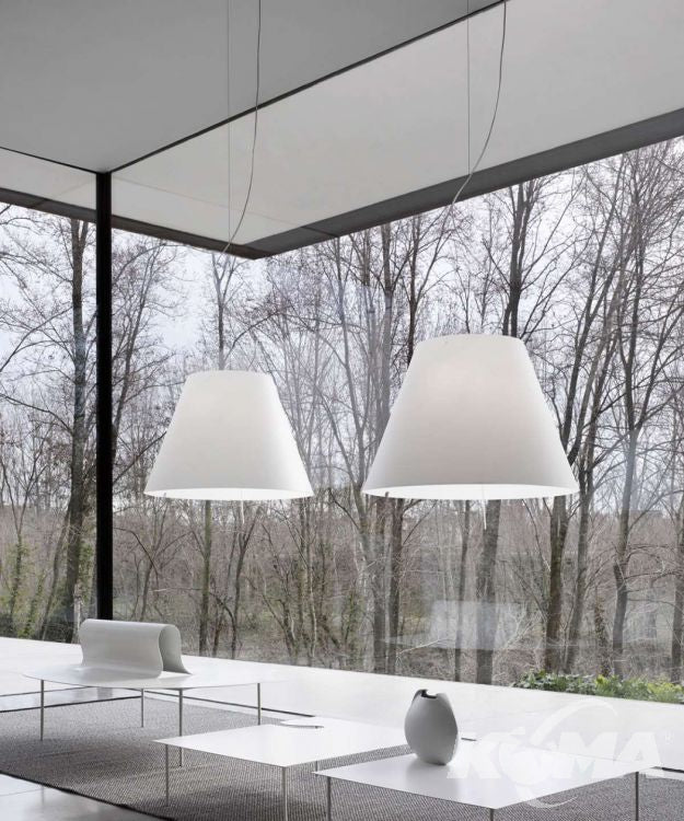 Costanza hängende Lampe grau