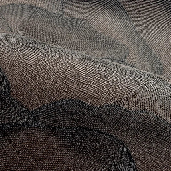 Strukturierte Tapete ONDULA ébène