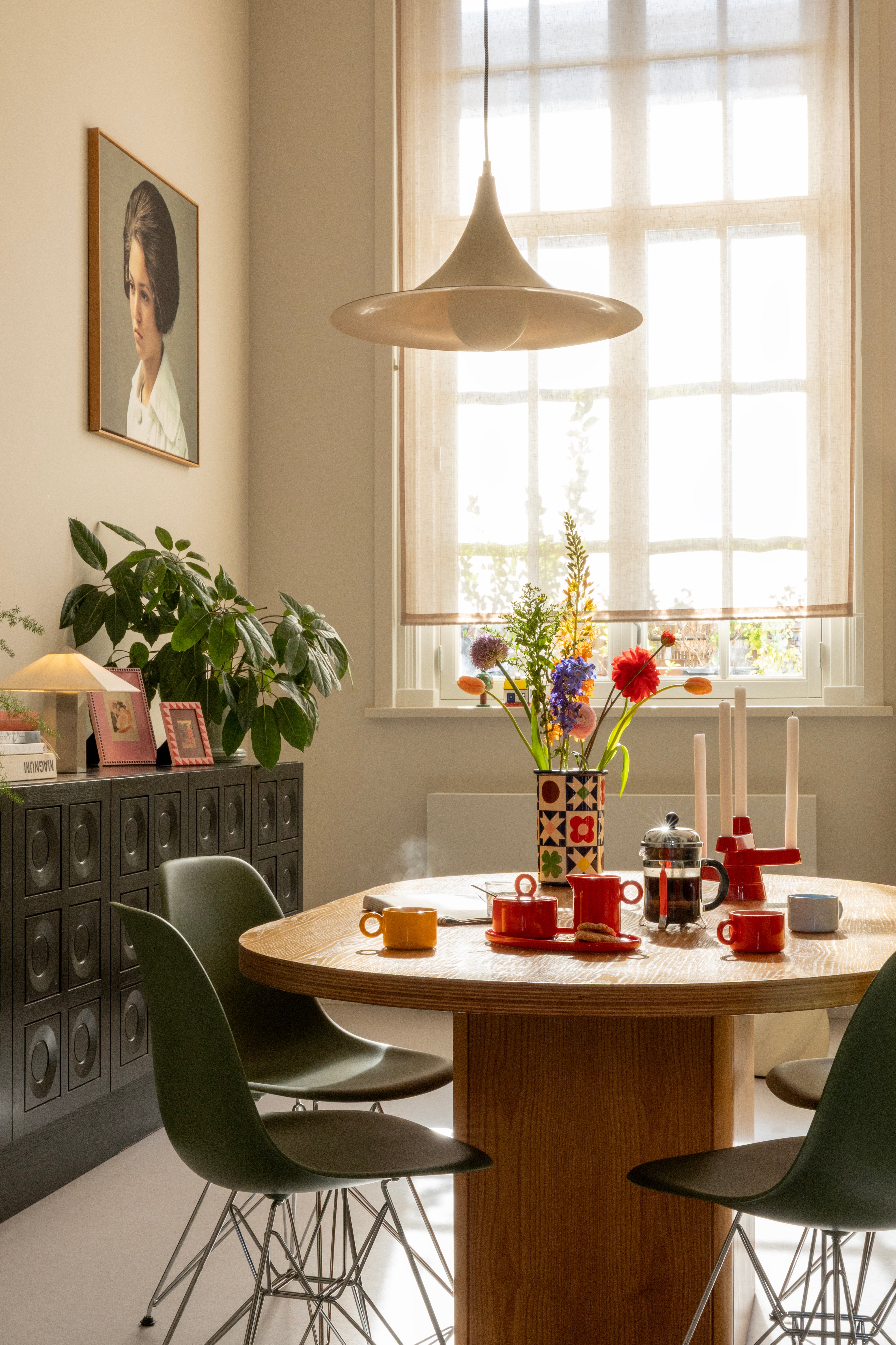 Milchkännchen CHIQUITO rote Porzellan