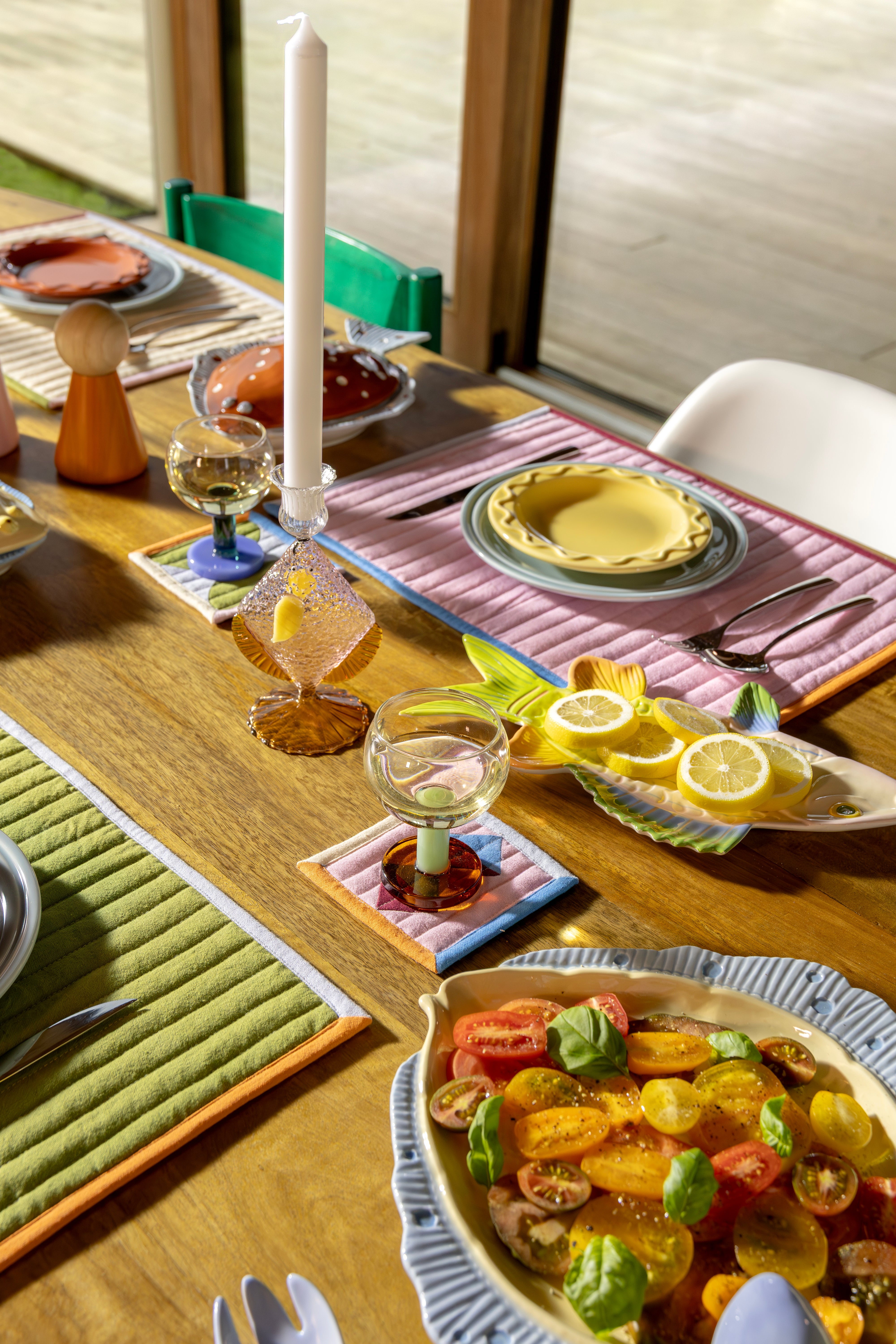 Colorful STITCH Table Mat Set