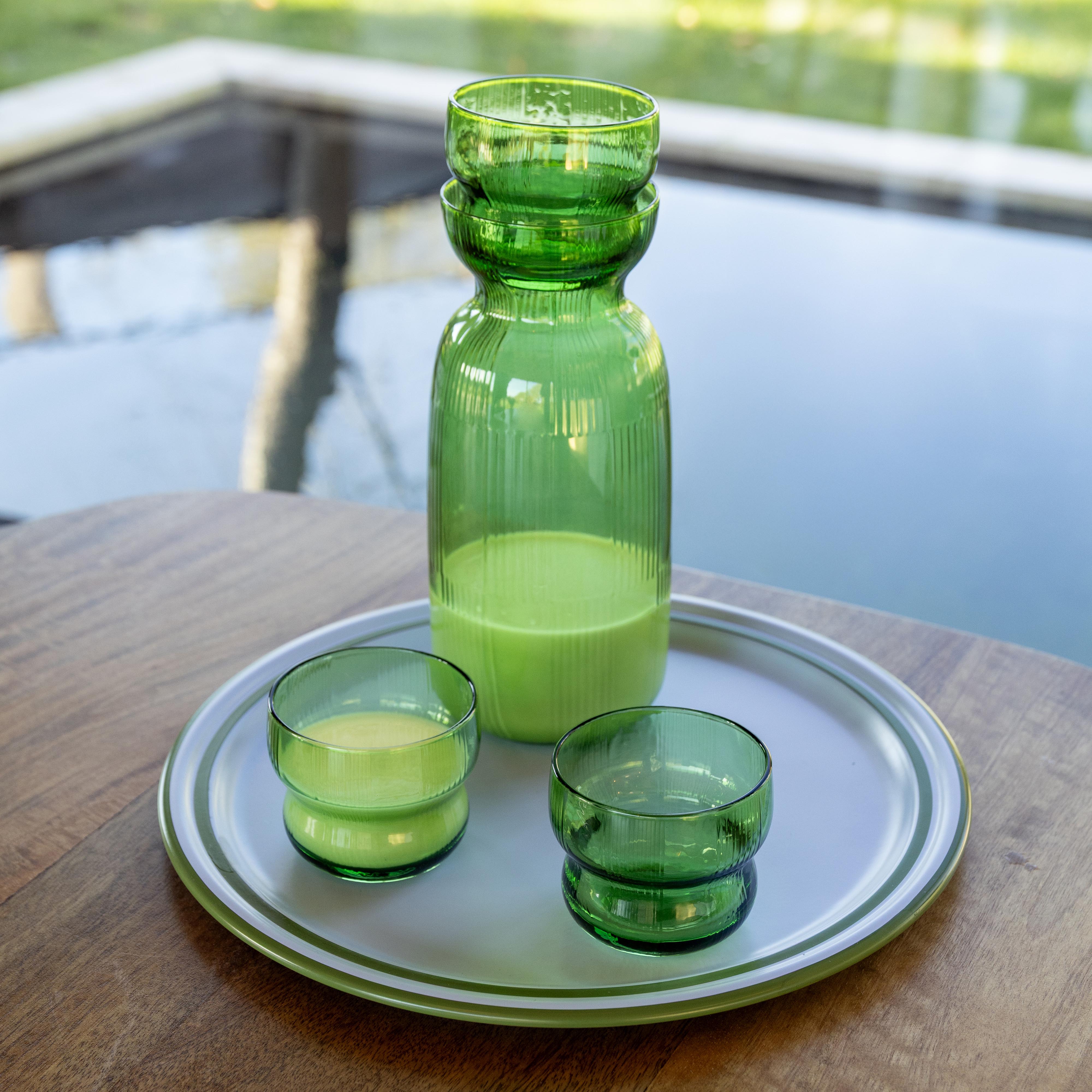 VANO tray blue with green