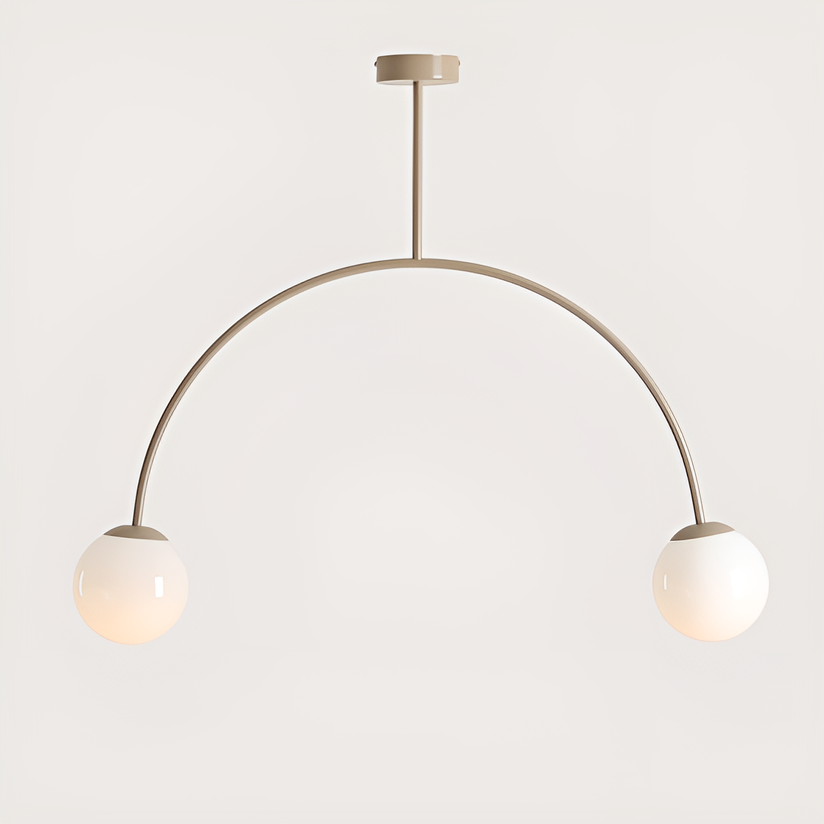 UNA beige Hängelampe