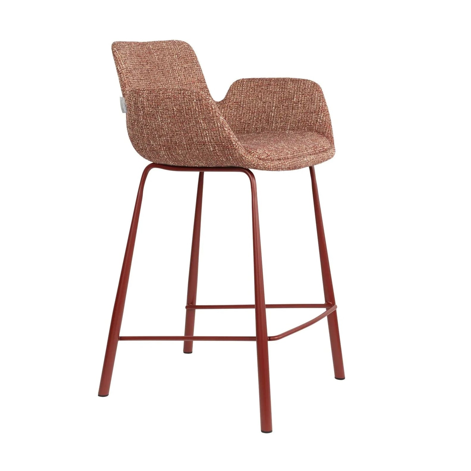 BRIT Bar Stool in Brick Blend