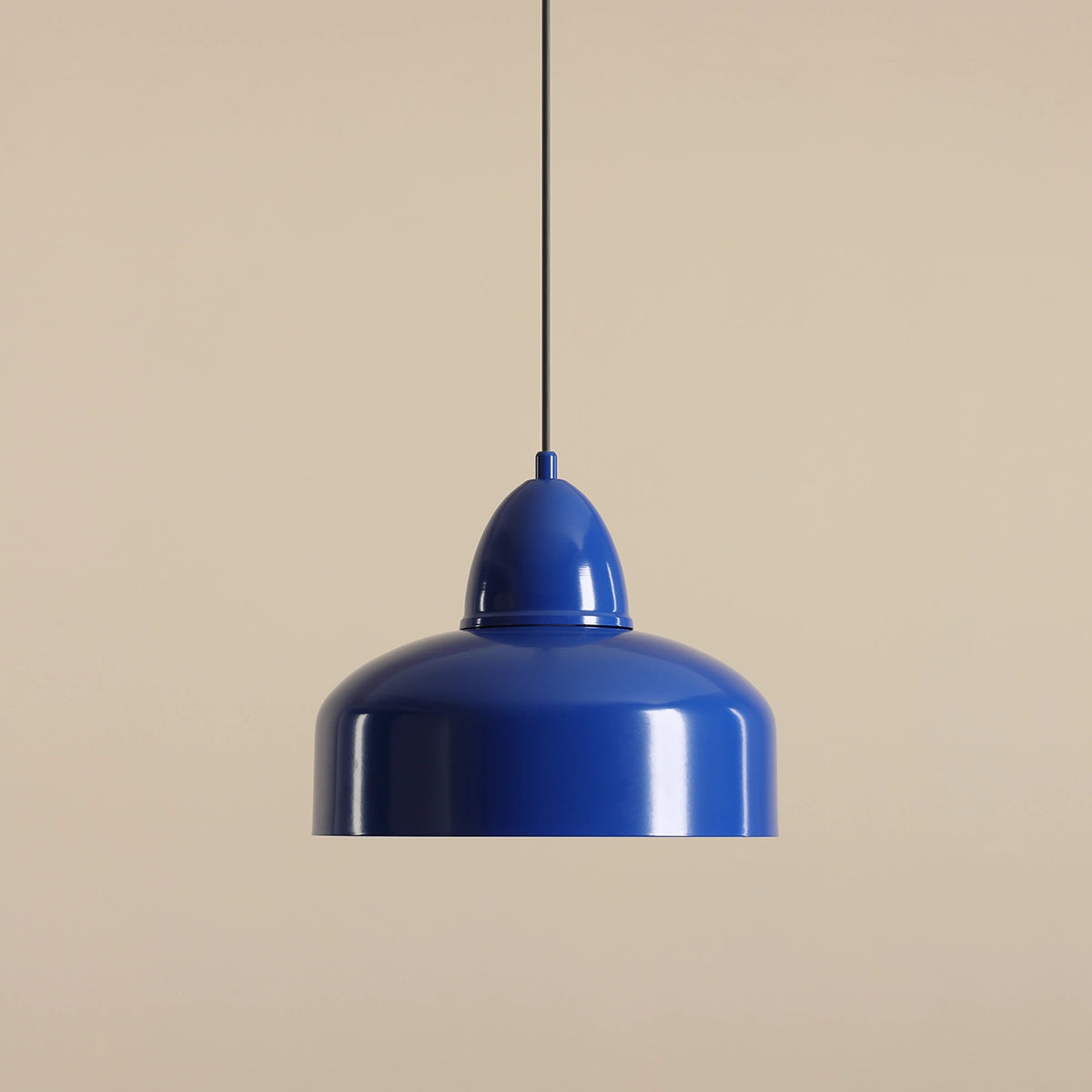 Como blue hanging lamp