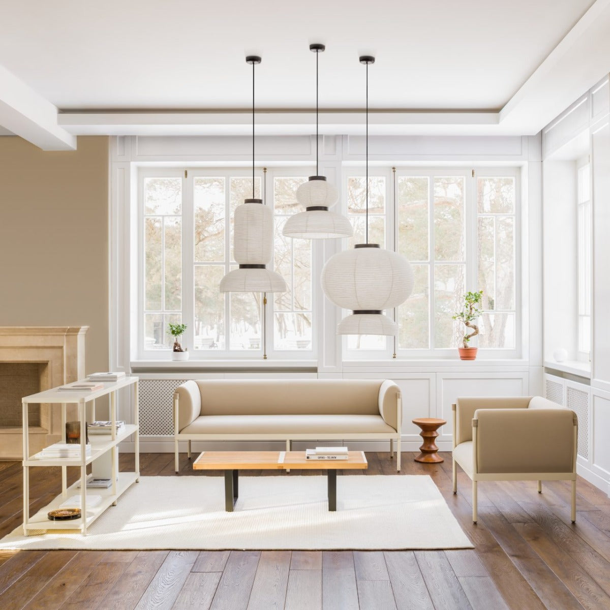 2-Sitzer-Sofa niedrig gepolsterte Stelzen