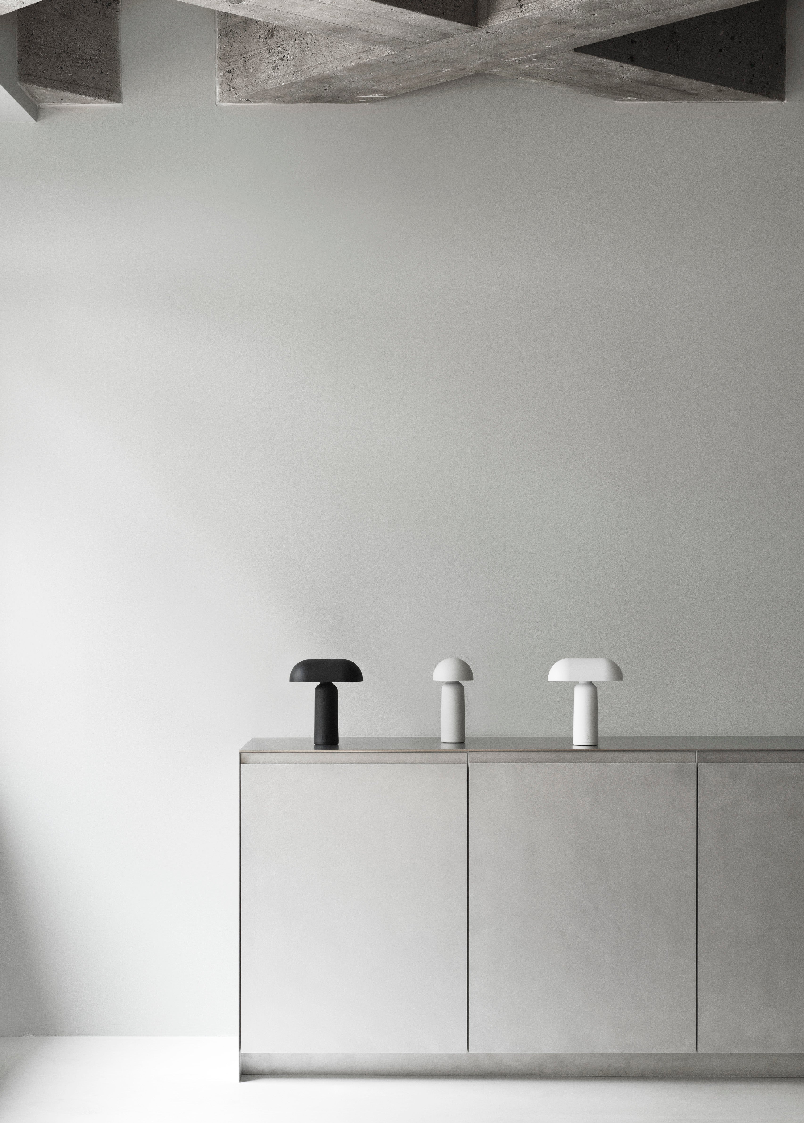 PORTA Tragbare Lampe weiß