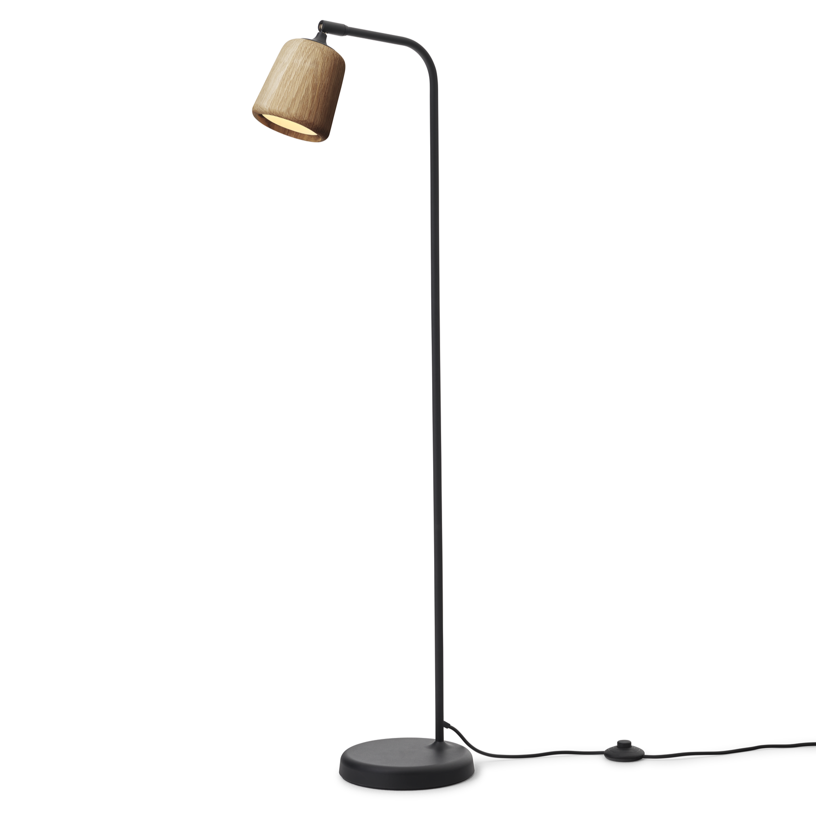Stehlampe Eiche