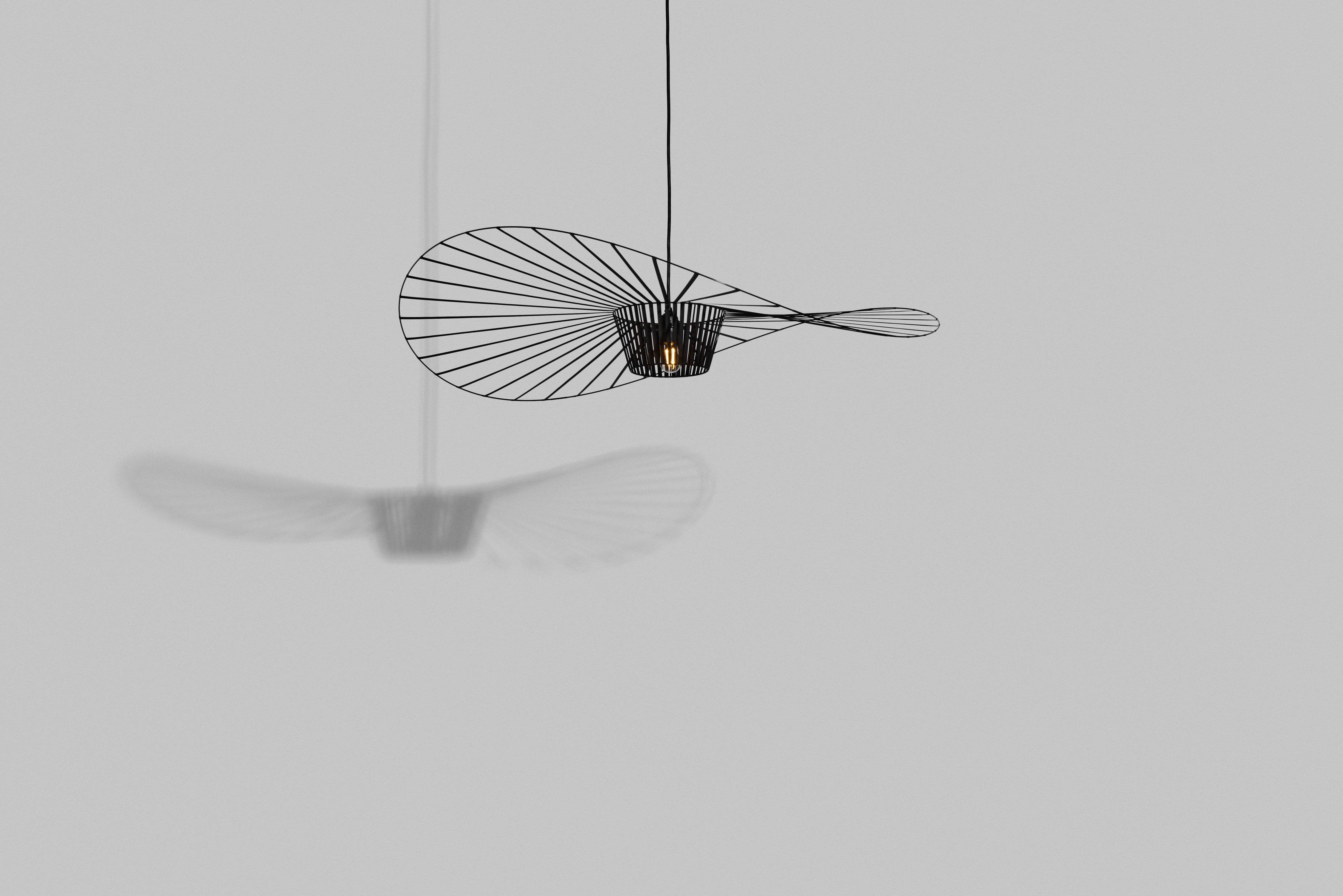 VERTIGO black pendant lamp