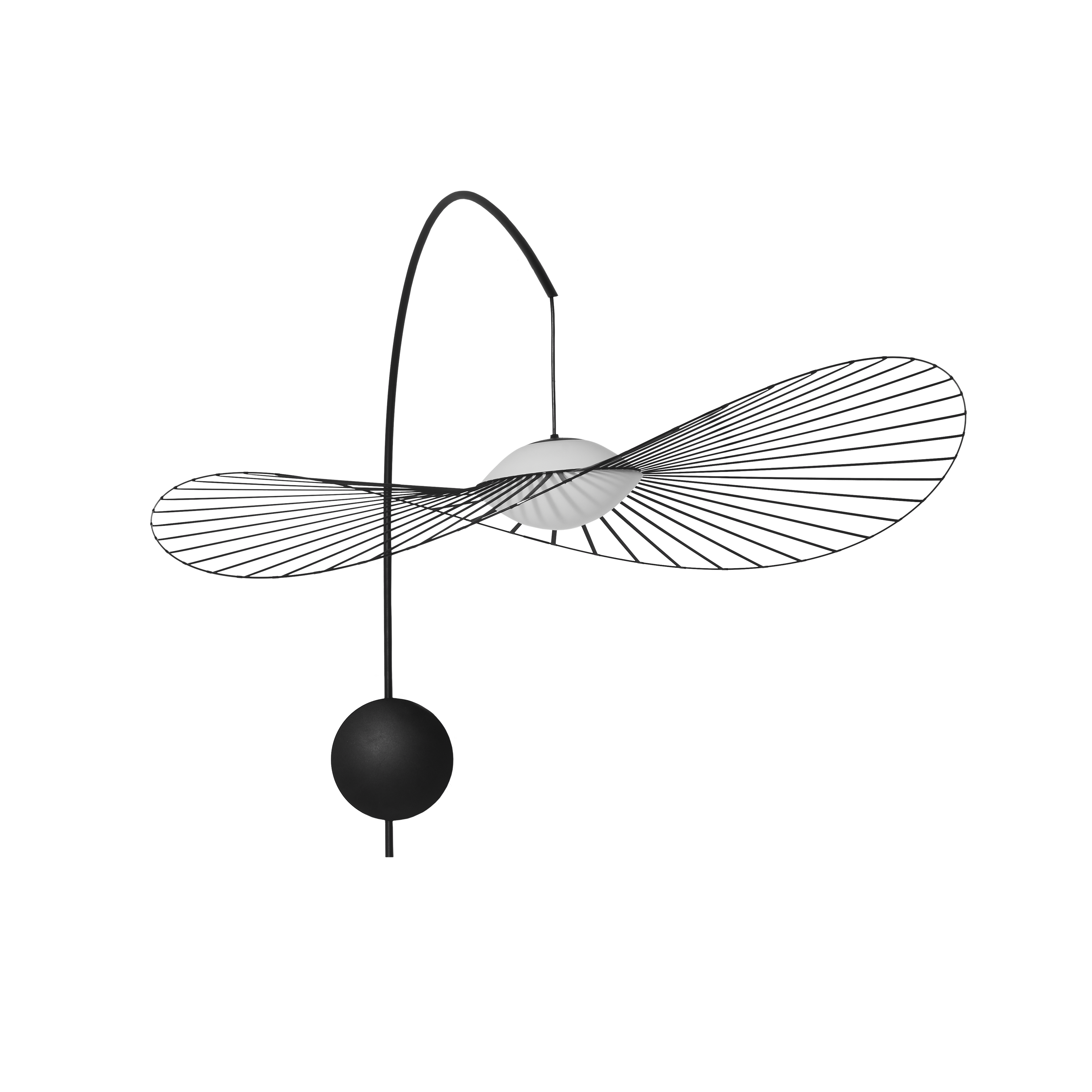 VERTIGO NOVA wall lamp black