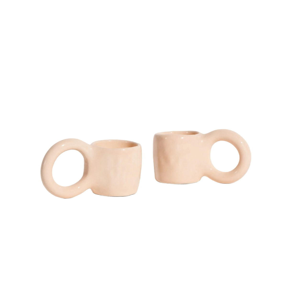 DONUT Light Pink Espresso Cup Set