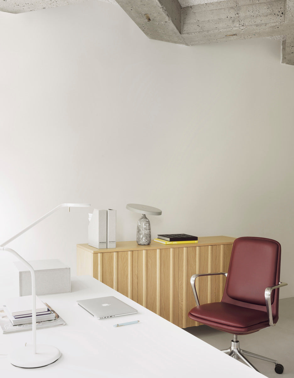 Eddy white table lamp