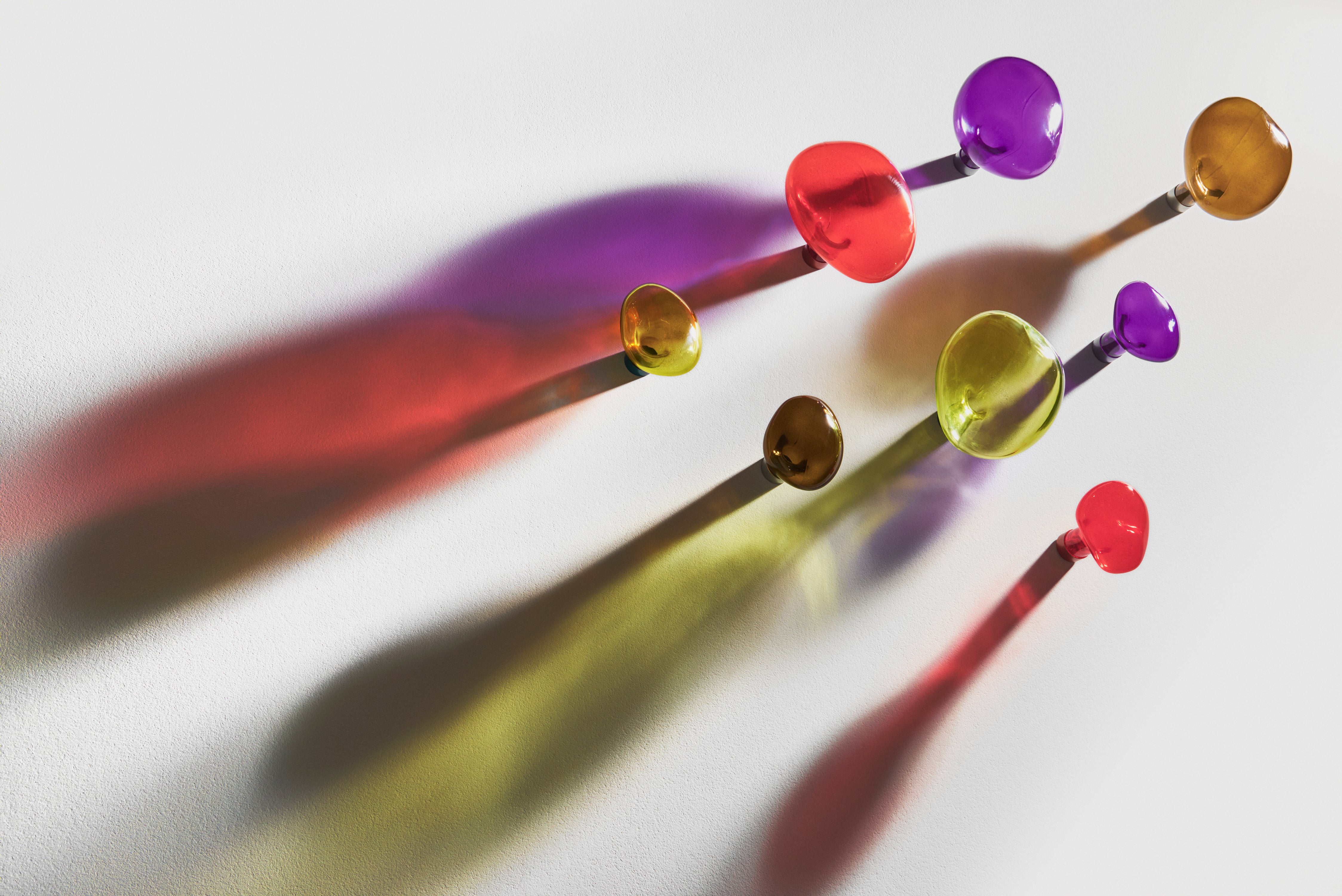 BUBBLE Purple Wall Hook