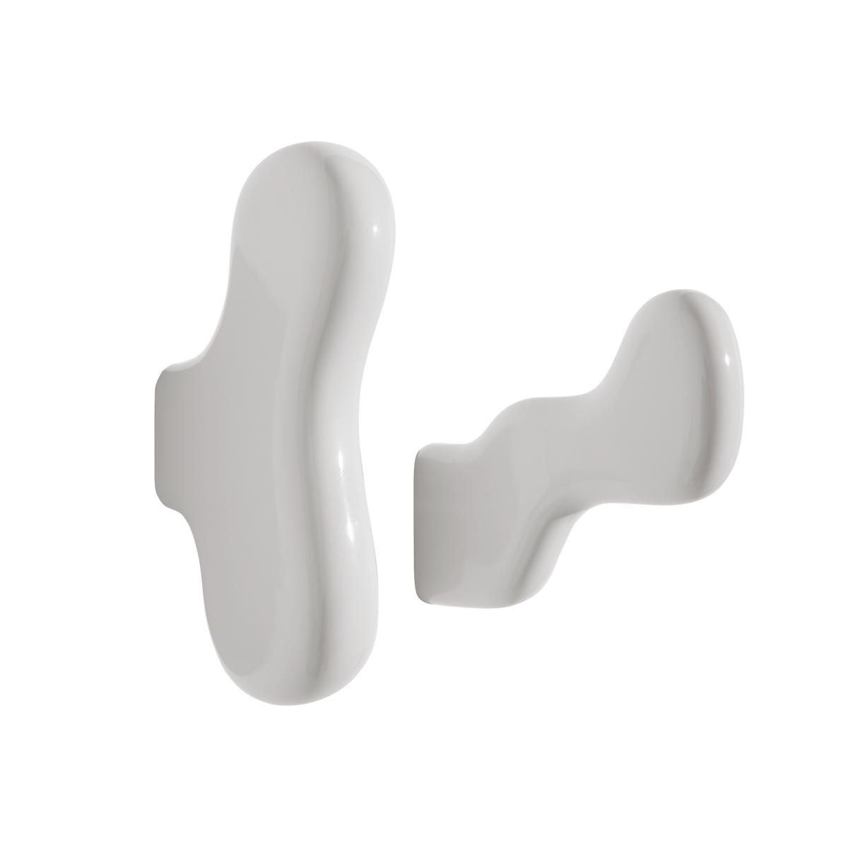 KLUMP White Wall Hook Set
