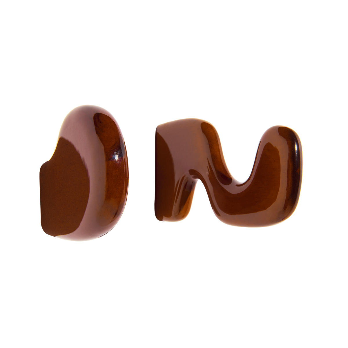 KLUMP Brown Wall Hook Set