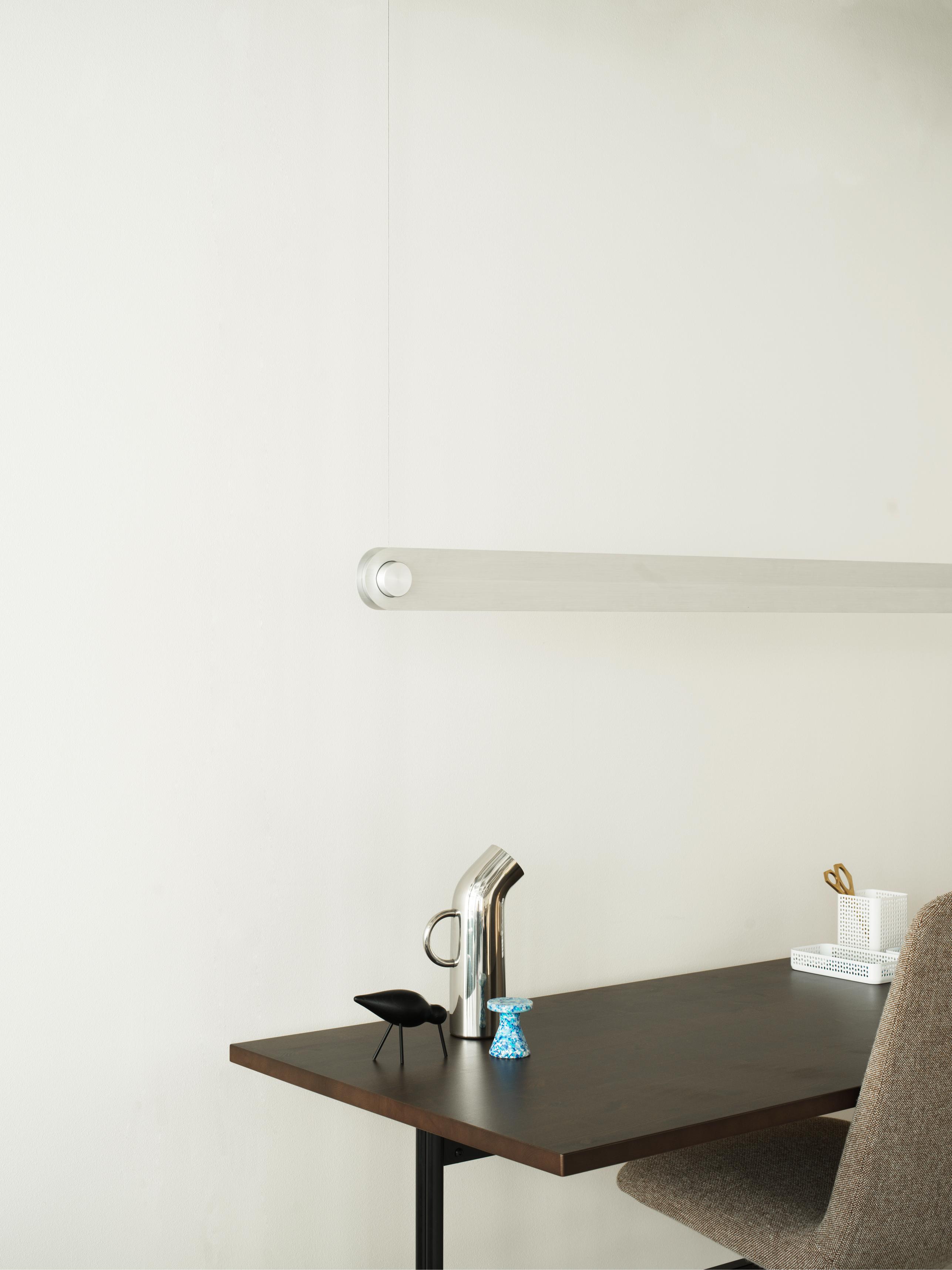 DIM LINEAR technische Lampe aus gebürstetem Aluminium