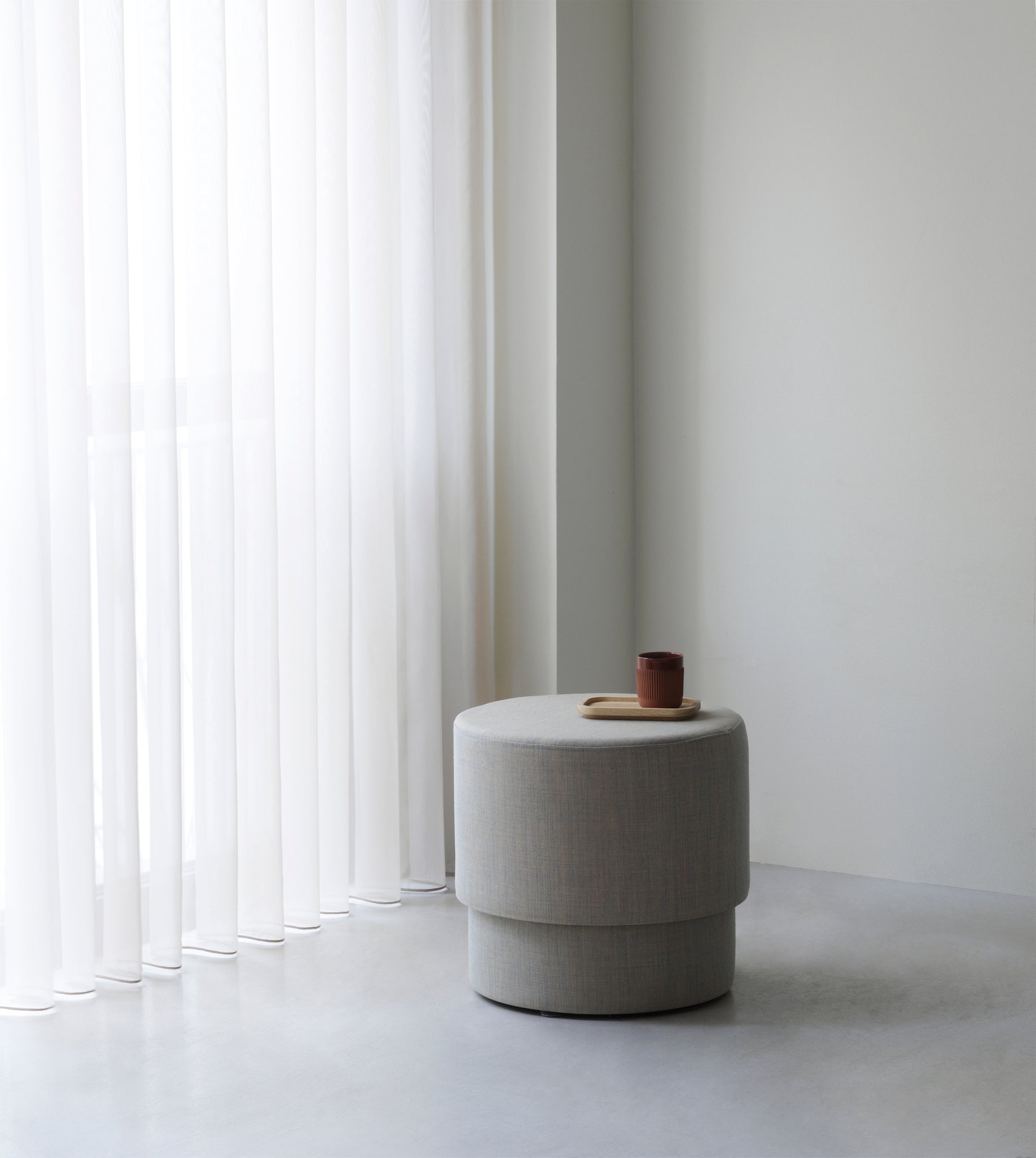 Polsterer Pouf