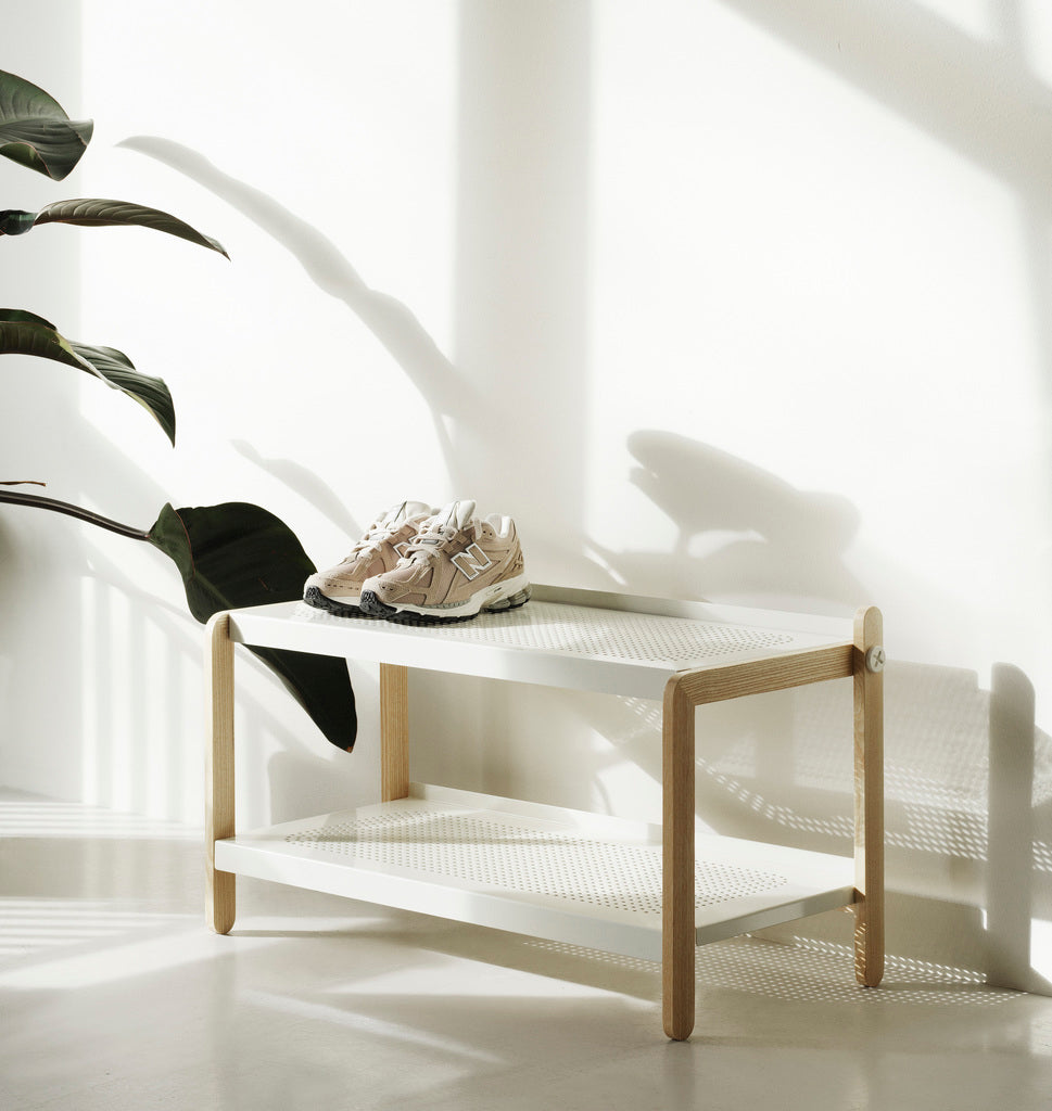 Sko White Schuhständer