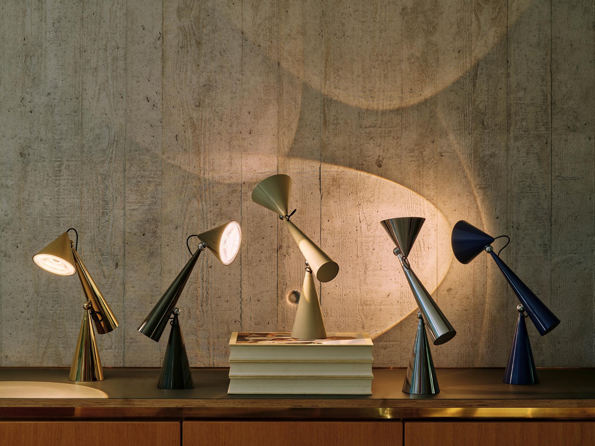 Lampa stołowa POSE srebrny