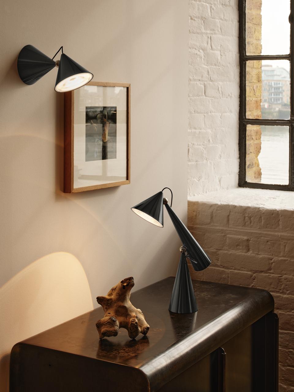 Lampa stołowa POSE srebrny