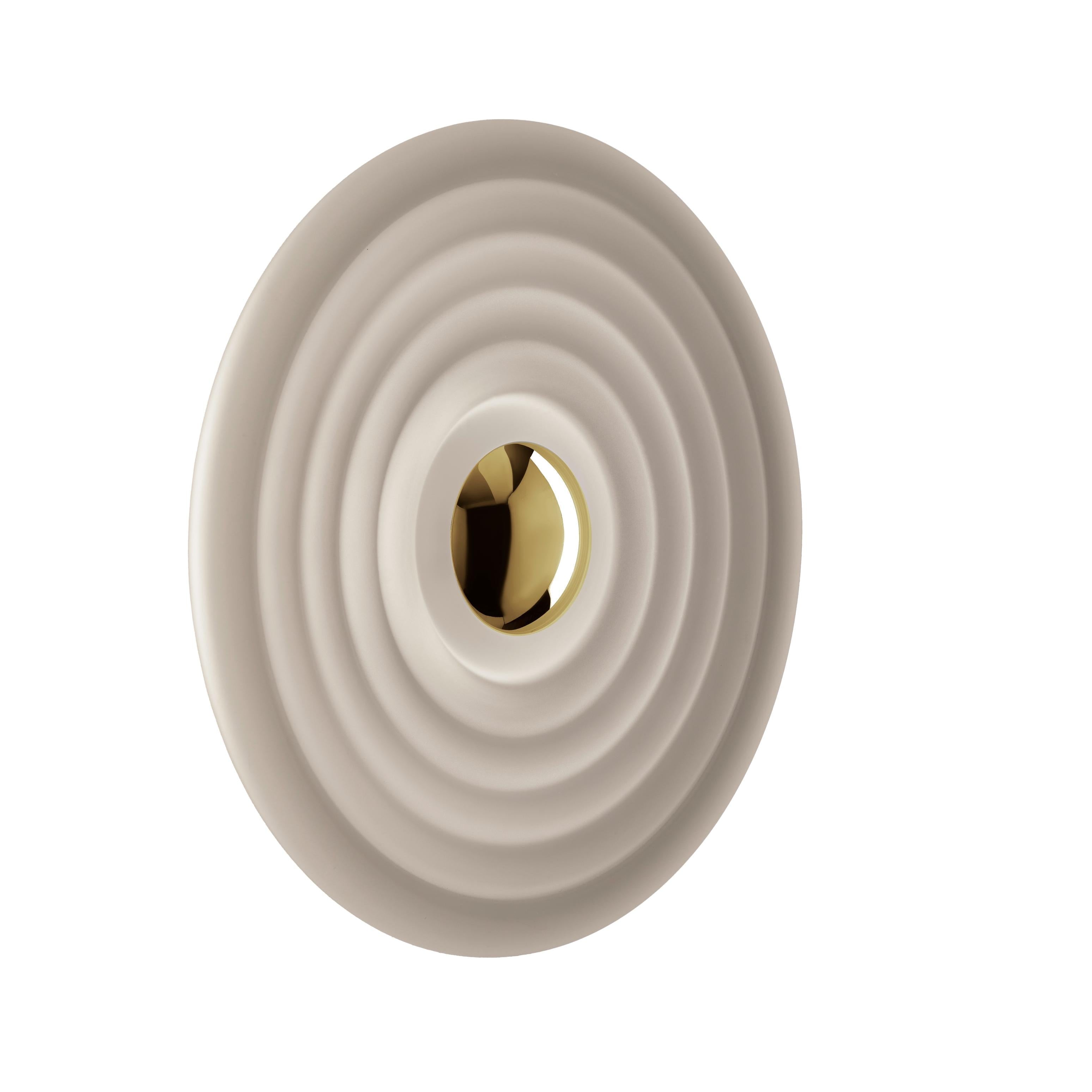 Wandleuchte PRESS mattes Glas