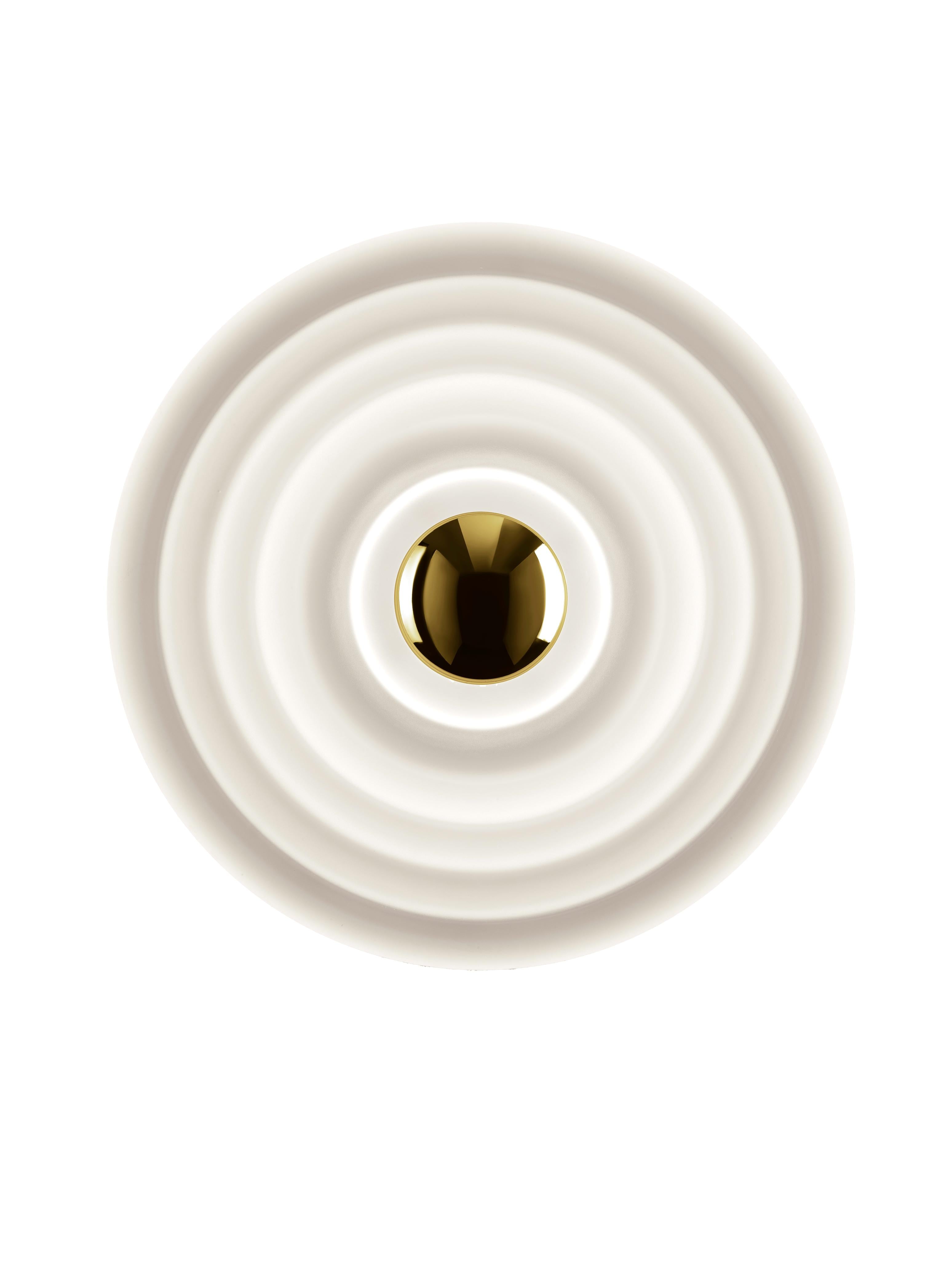 Wandleuchte PRESS mattes Glas