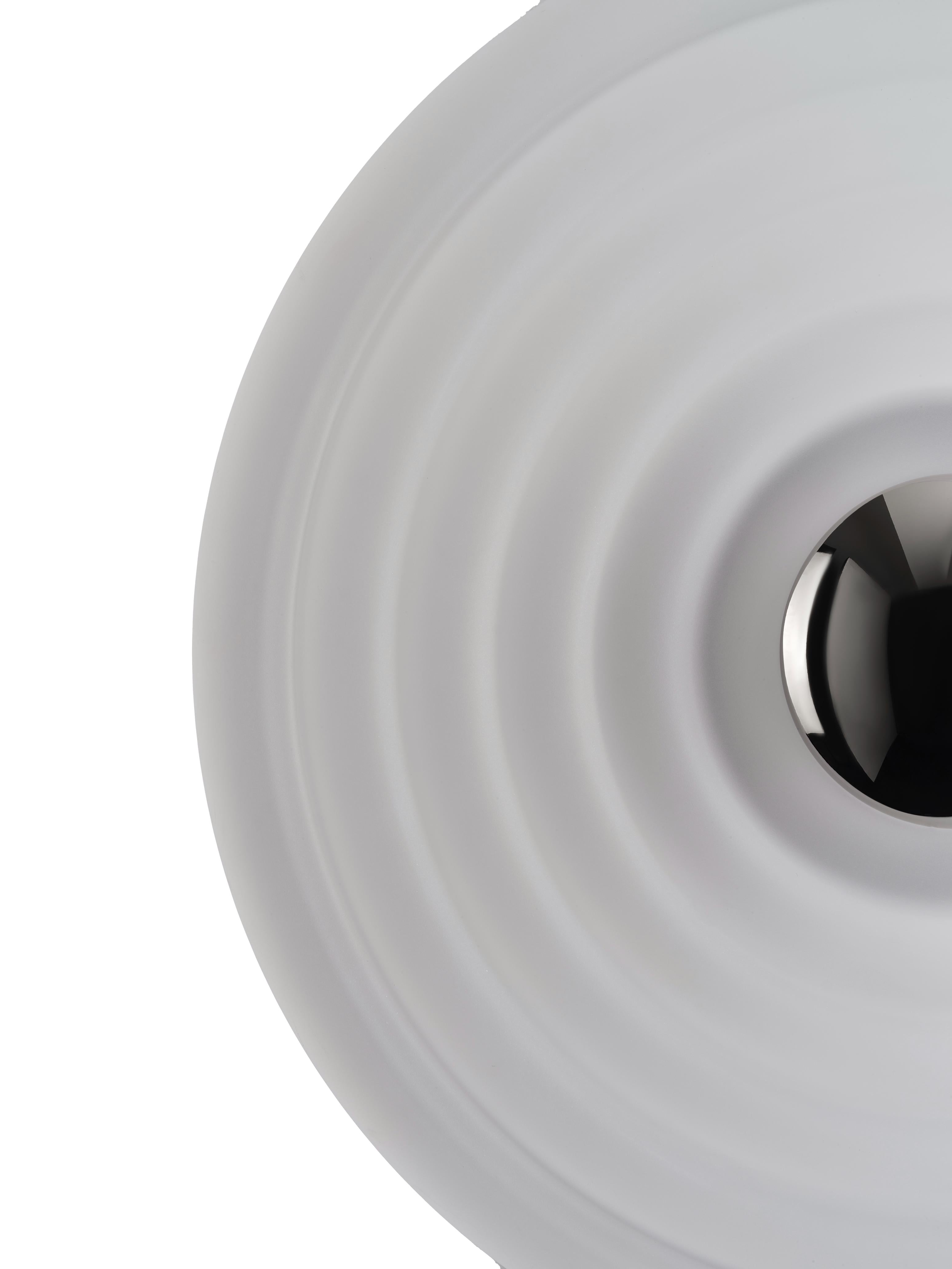 Wandleuchte PRESS mattes Glas