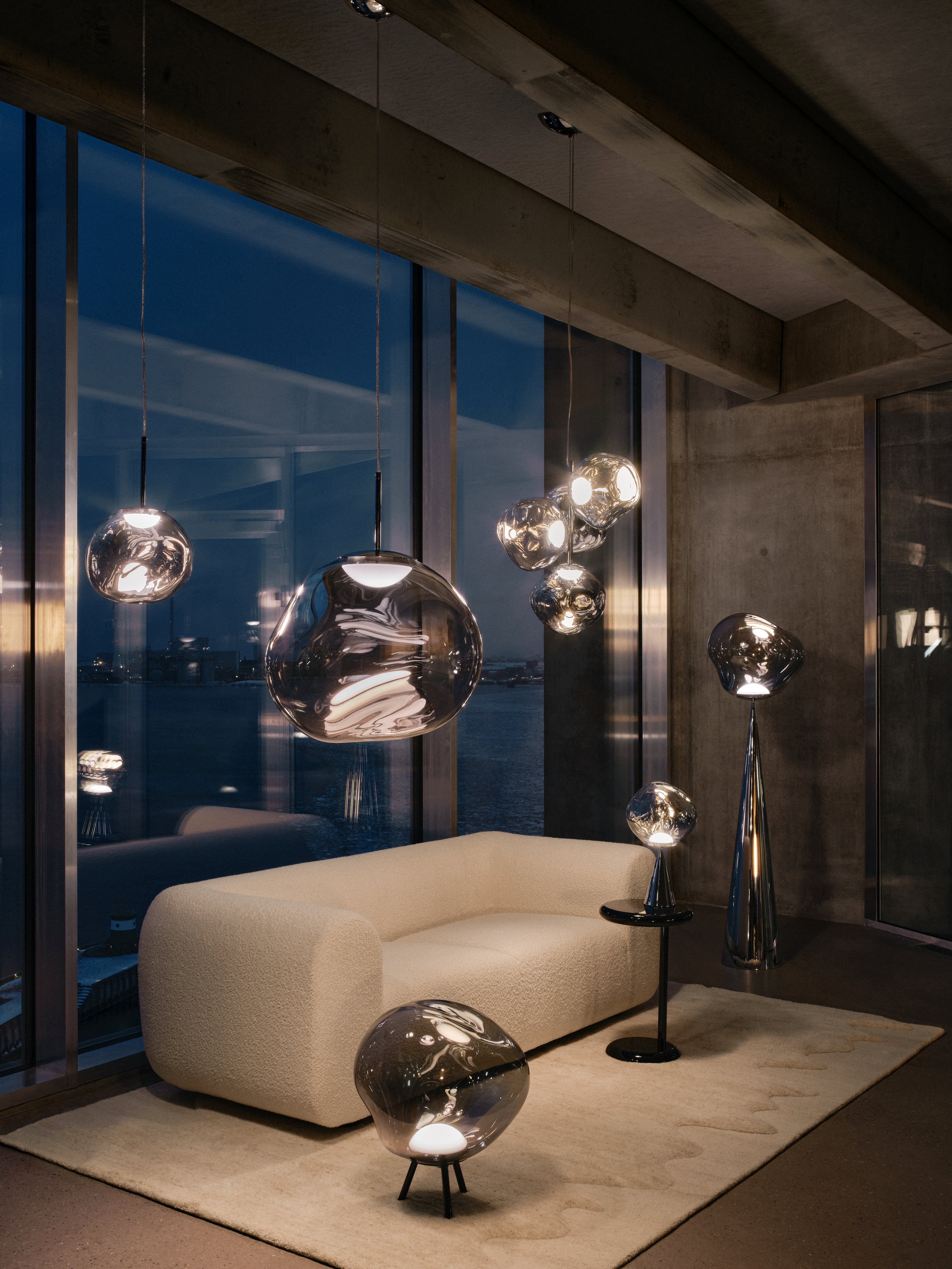 MELT Pendant Lamp in Nickel