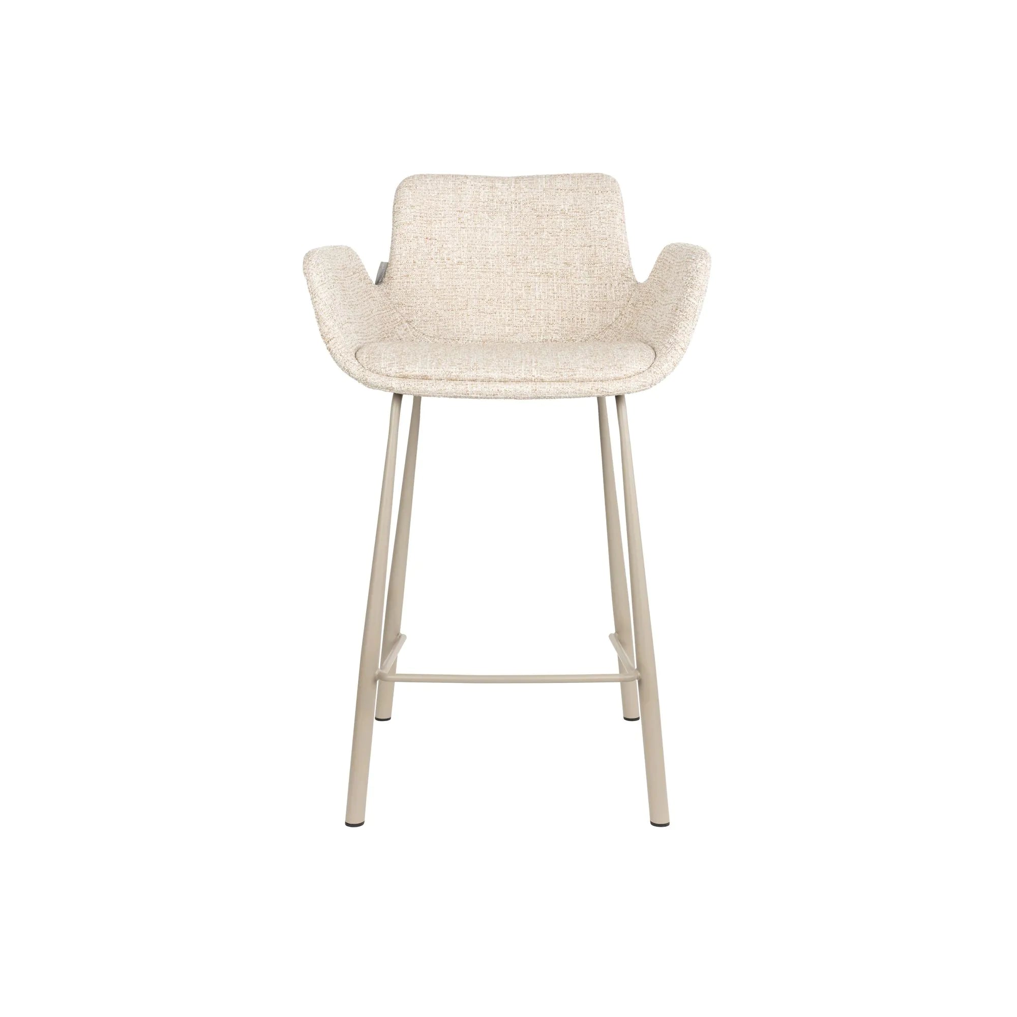 BRIT Bar Stool in Beige Melange