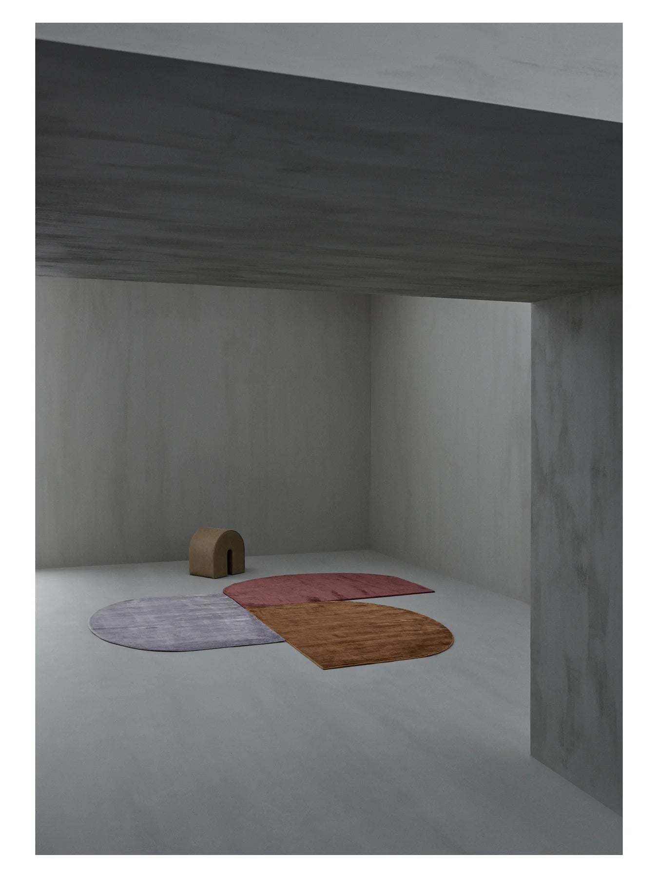 DUETTO ochre rug