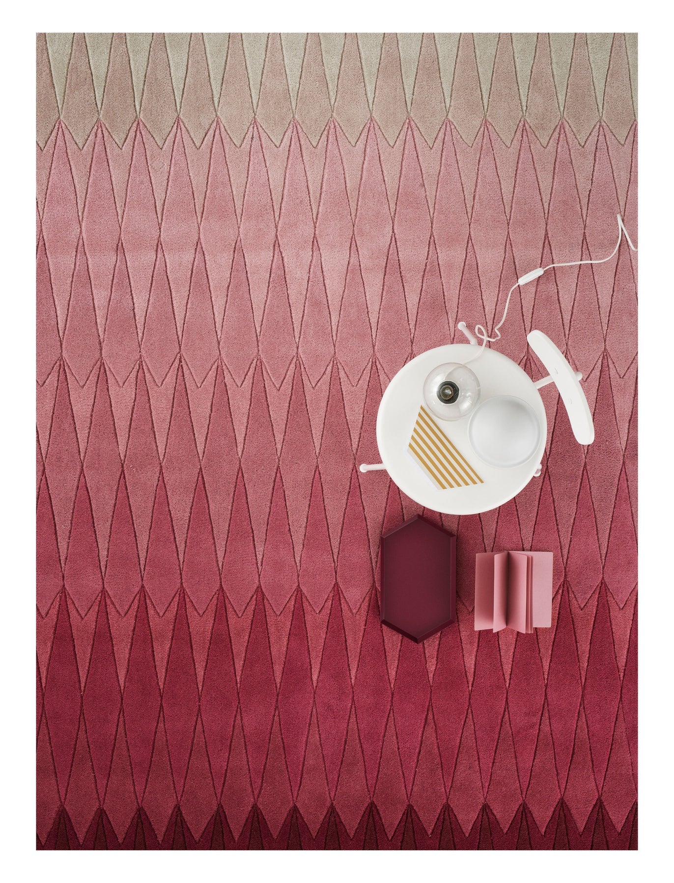 ACACIA rug pink