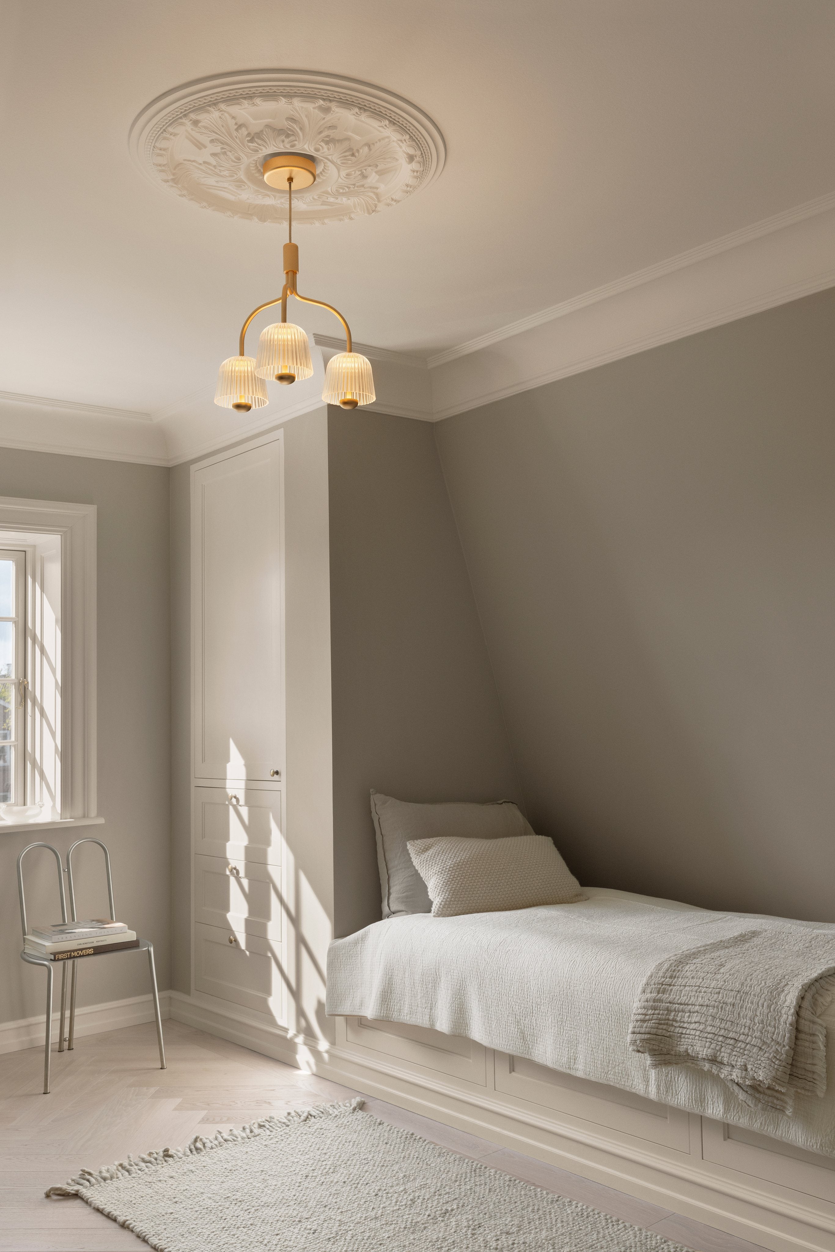 ASTEEA 3 Pendant Lamp Gold with Transparent