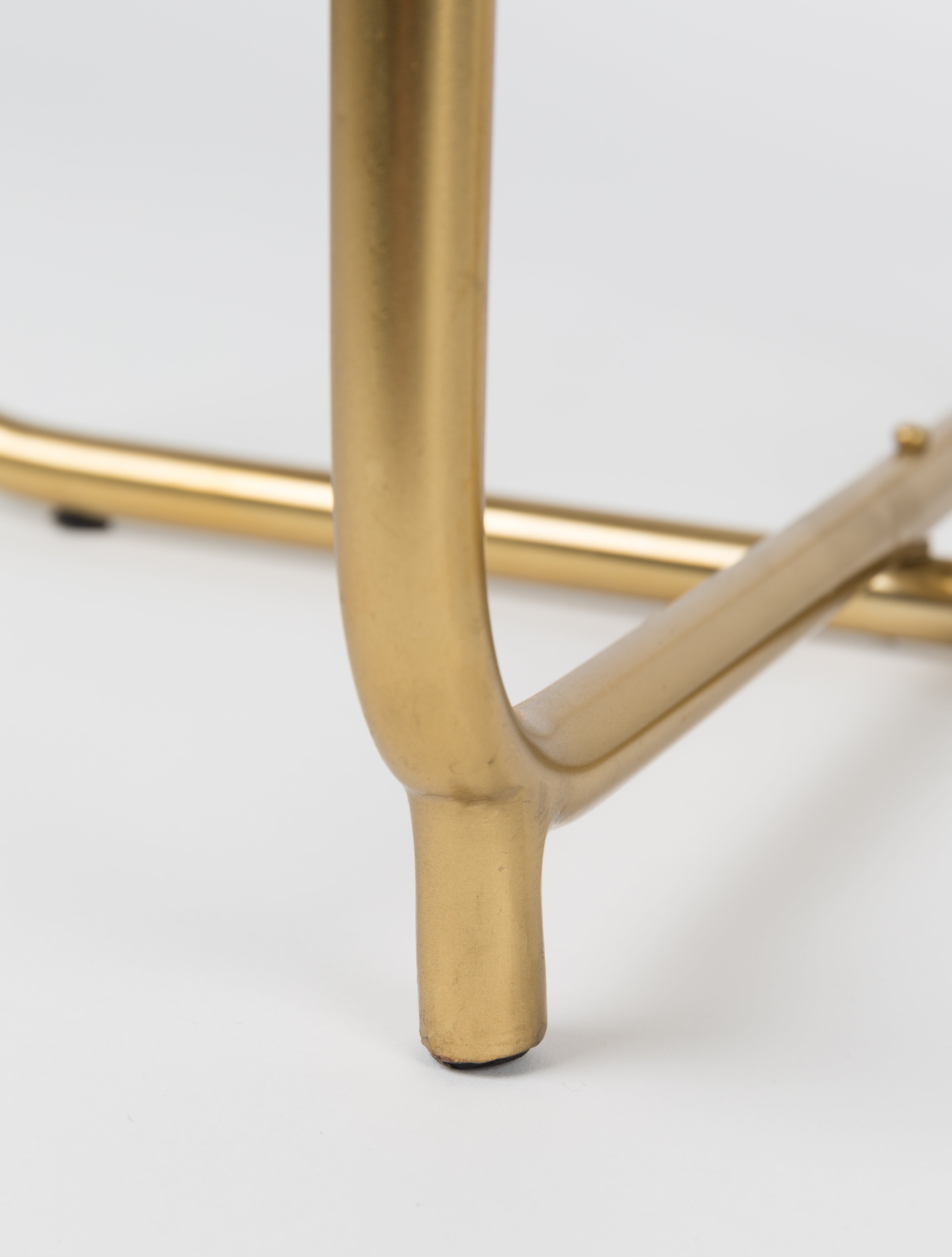 Timpa Tischgrün Marmor mit Gold