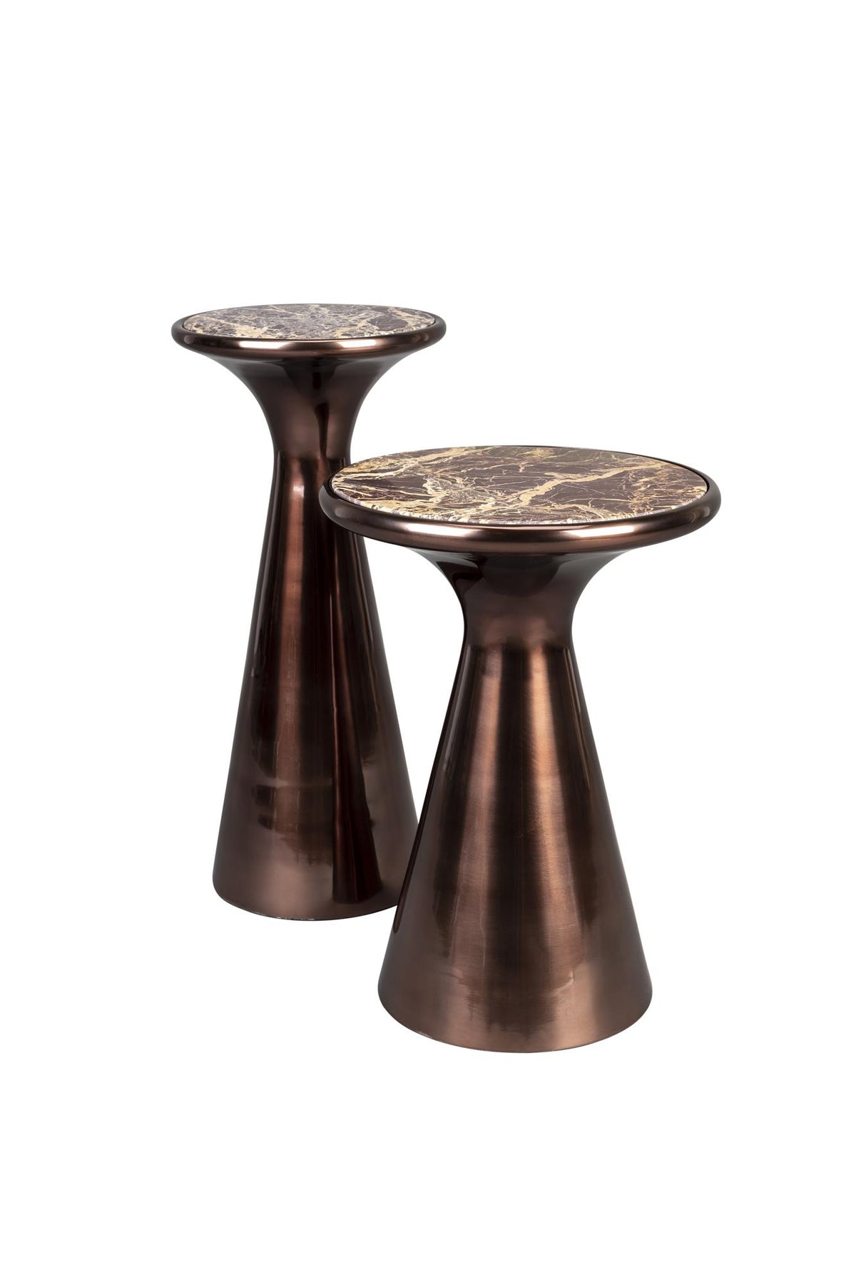 MOUNT SIMOK Table brown marble