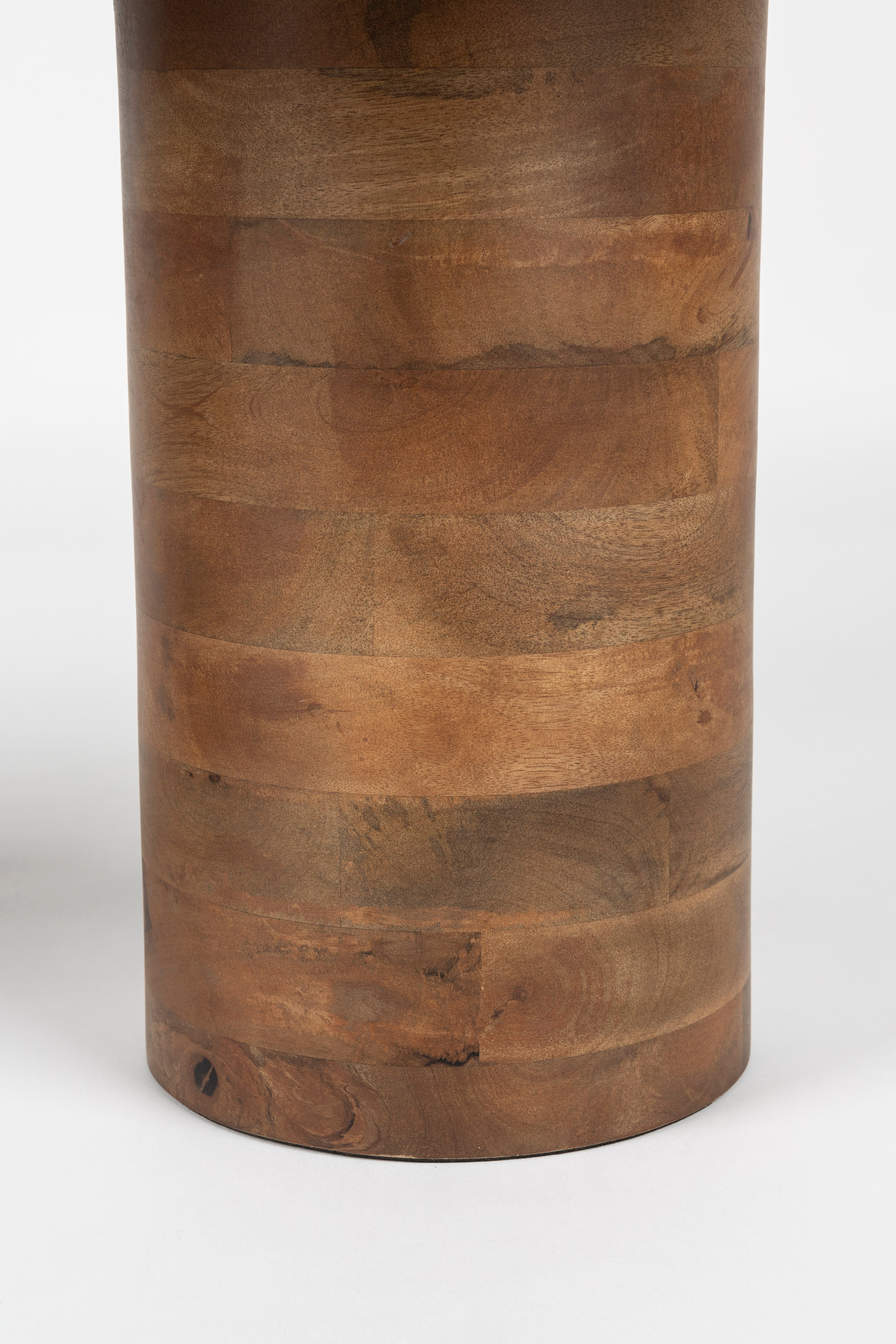 Couchtisch PELI Marmor mit Mango-Holz
