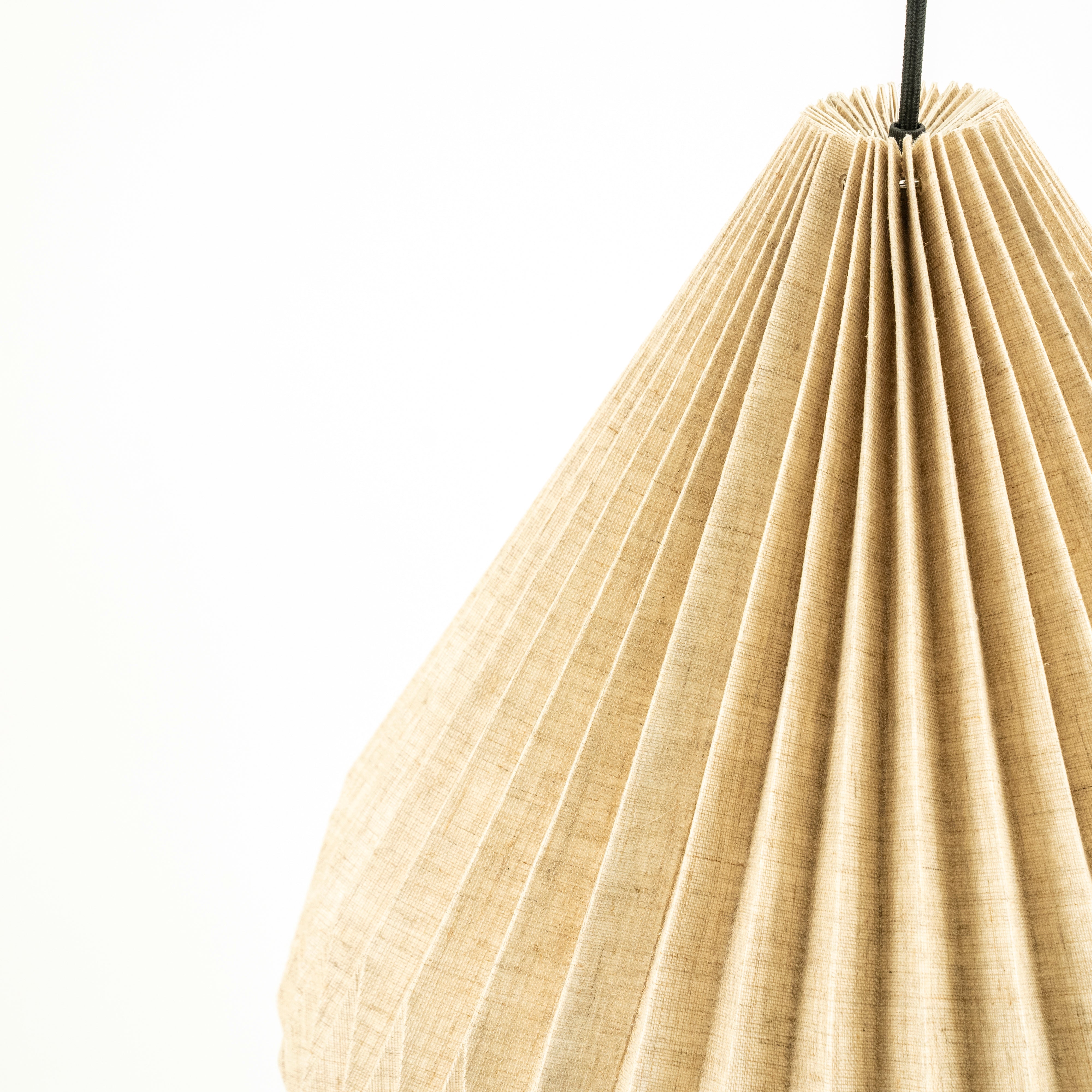 ZUKI Pendant Lamp in Paper and Linen