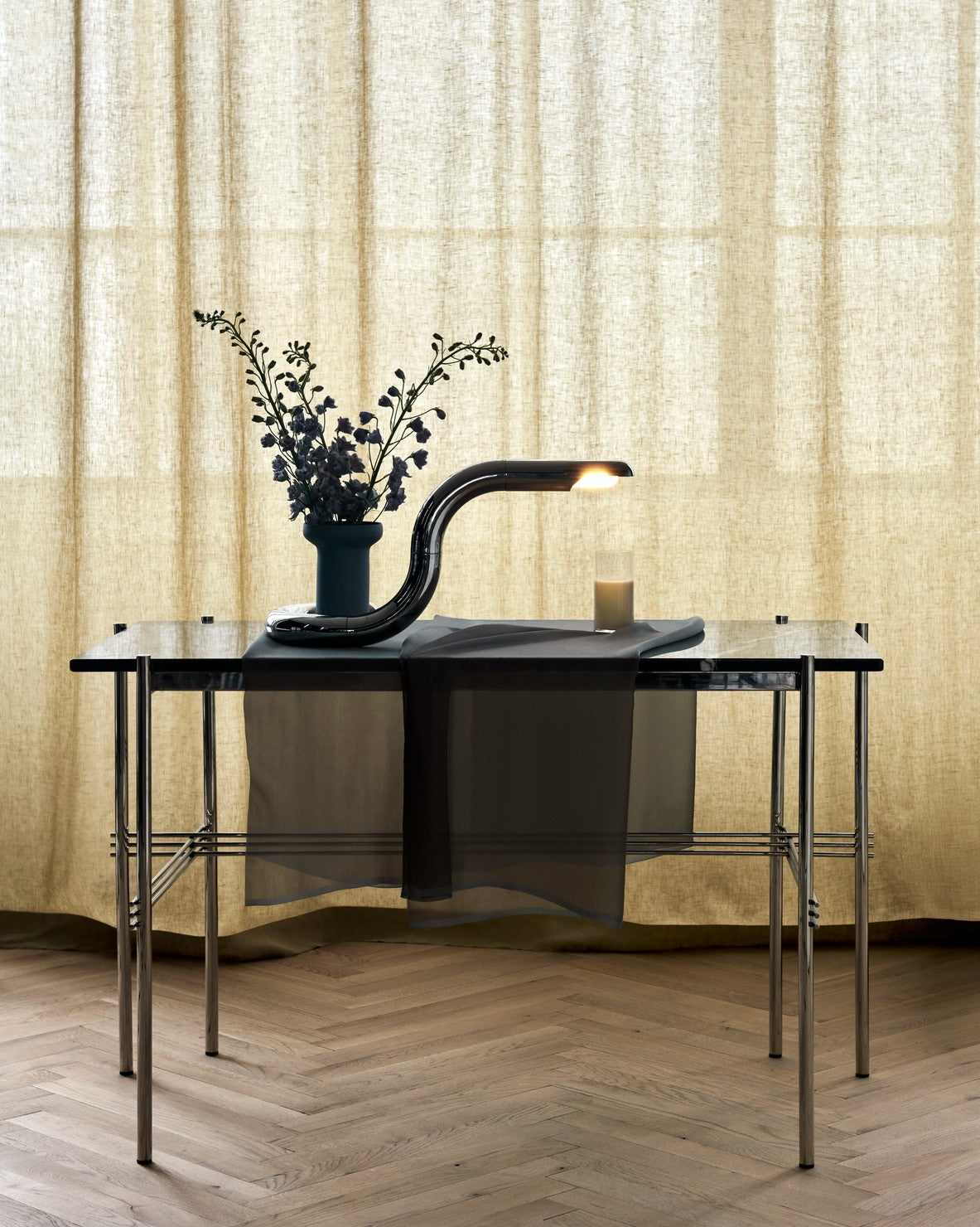 Tischlampe ASPIDE silber